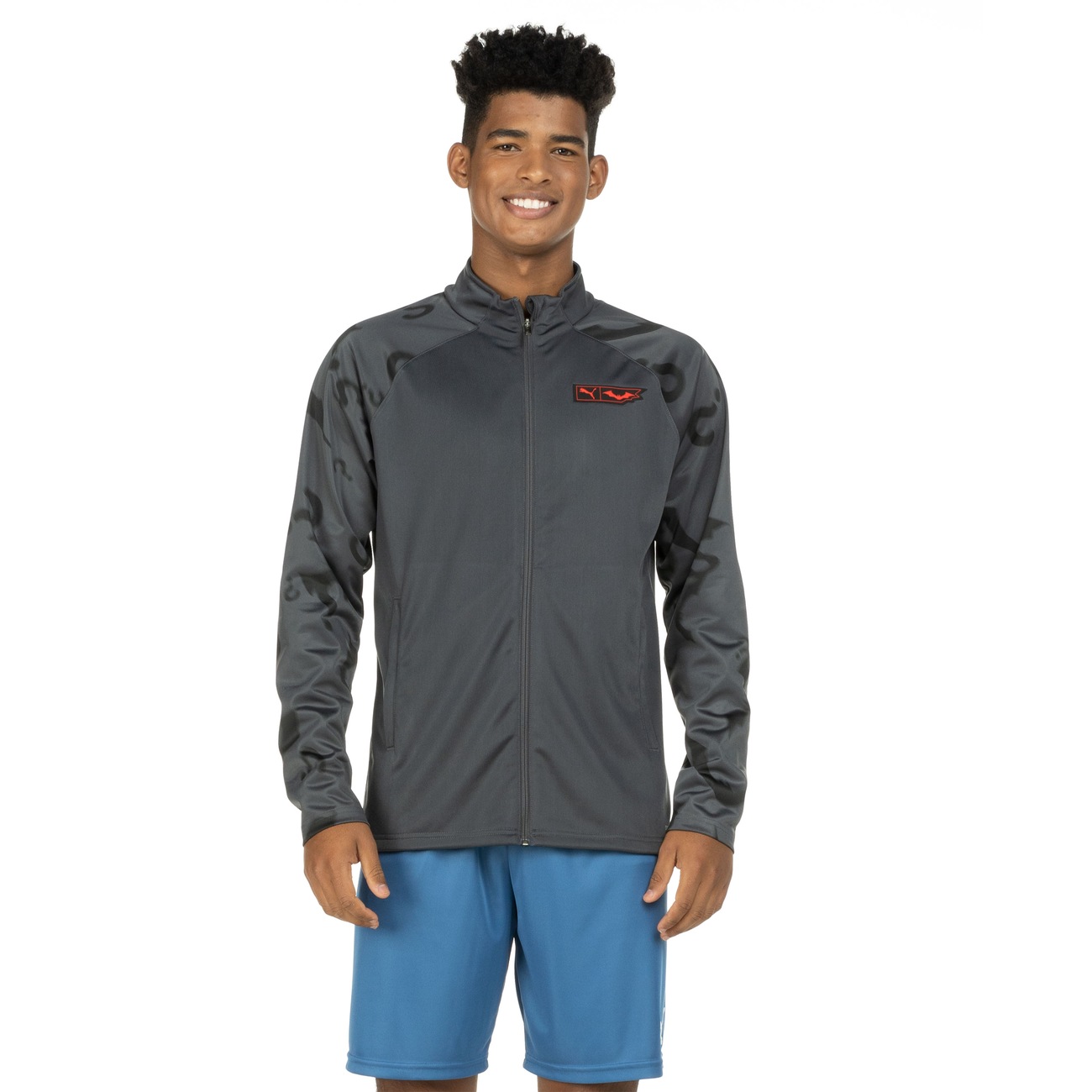 ✖️BATMAN コンプレッションウェア Jaqueta Puma X Batman Training Jacket - Masculina | Centauro