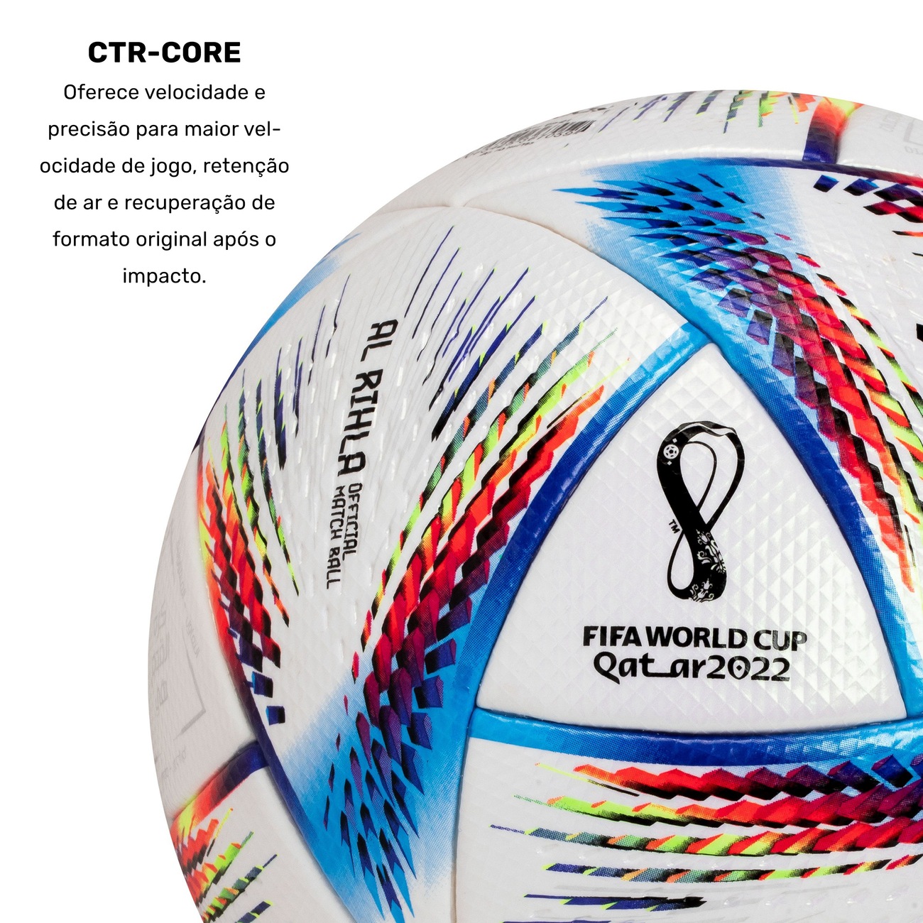 Bola de Futebol de Campo Al Rihla Copa do Mundo WC22 Pro adidas