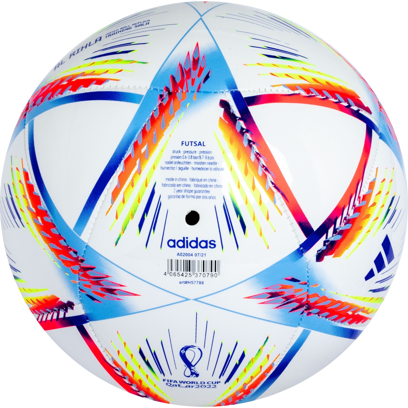  ALRIHLA サッカーボール FIFAWORLD CUP2022 Bola de Futsal adidas Al Rihla Copa do Mundo 2022 | Centauro