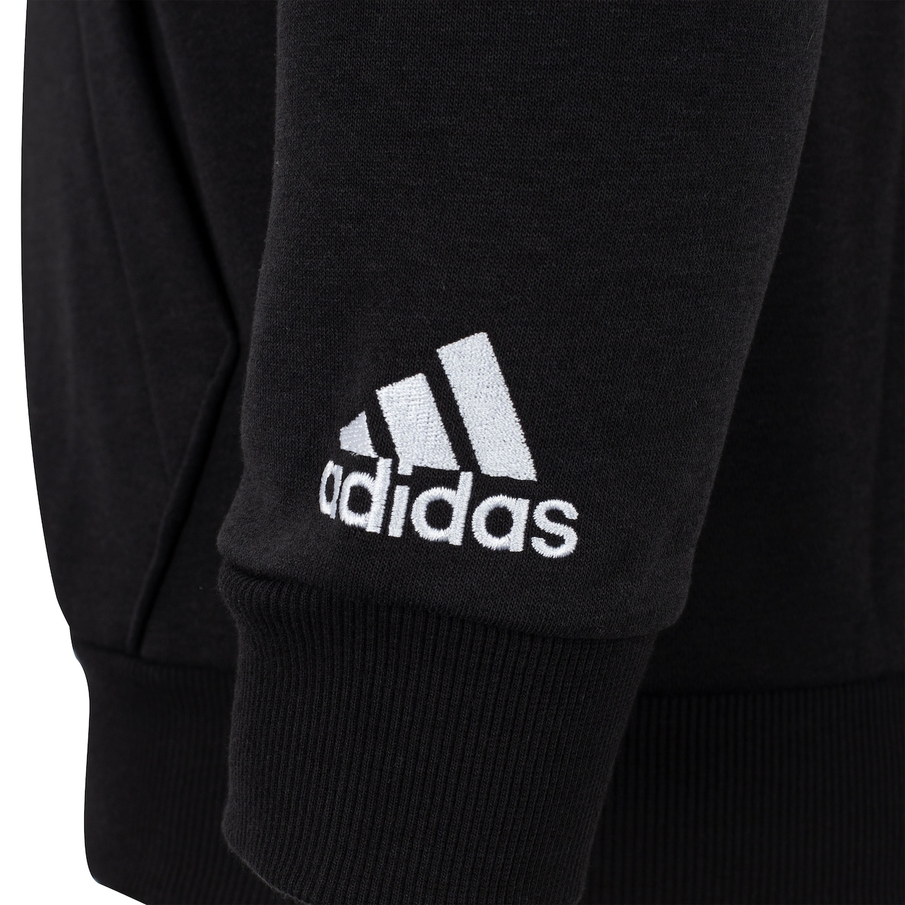 Blusa de Moletom adidas Masculina com Capuz Logo Linear - Video 1