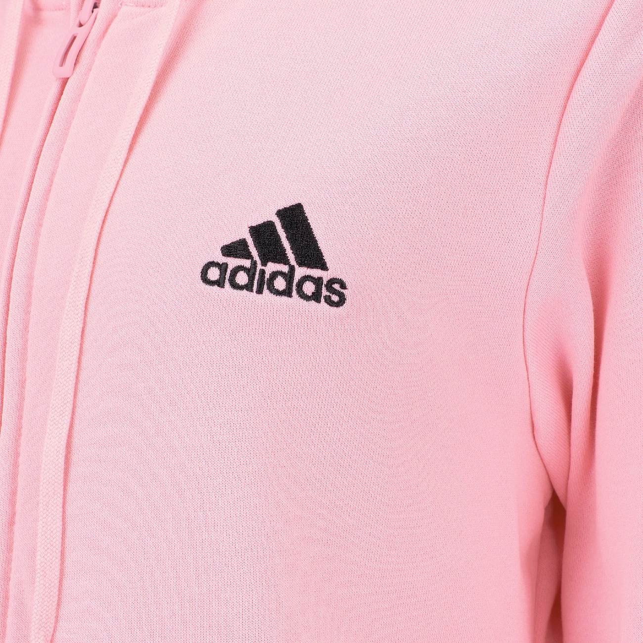 Jaqueta de Moletom adidas com Capuz Logo Linear Zipper - Feminina - Video 1