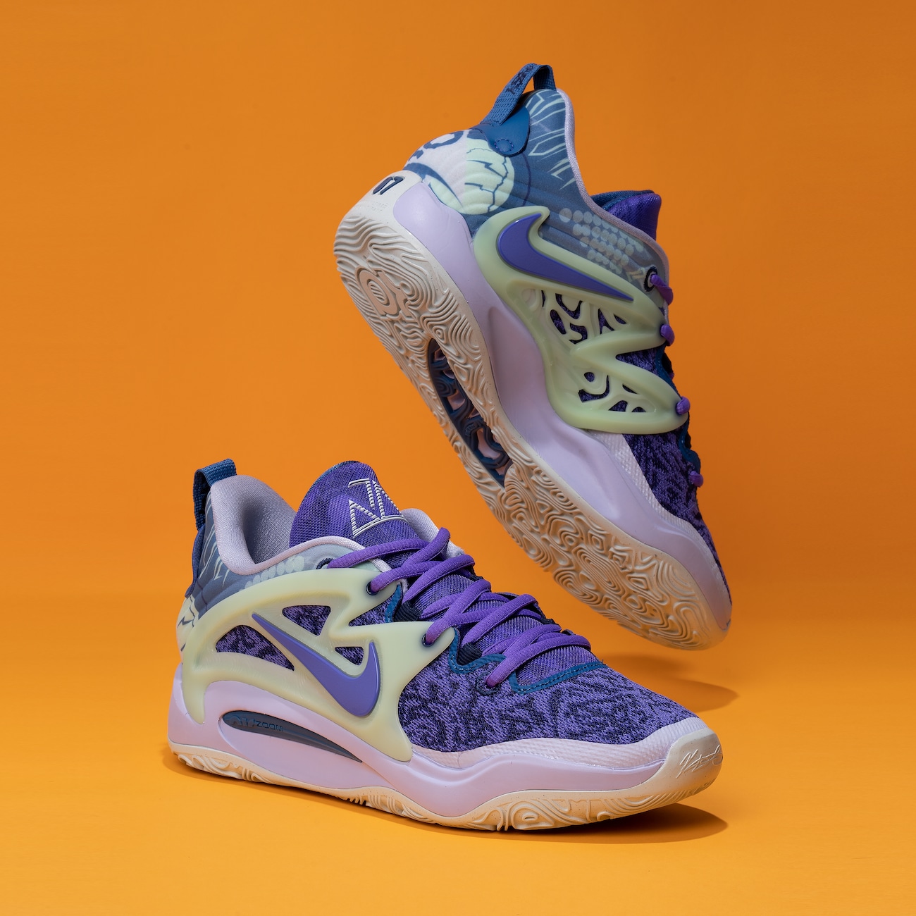 KD 15 バスケットボールシューズ パープル/ベージュ Tênis Nike KD15 - Masculino | Centauro