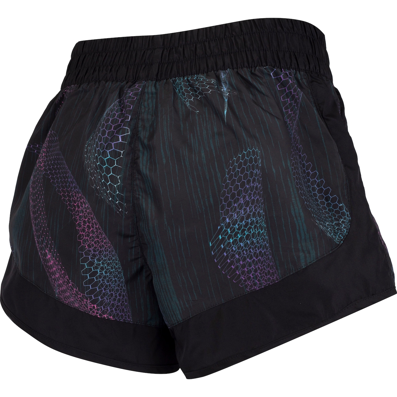 Short 2 em 1 Feminino Oxer Fitness Estampa Flow - Video 1