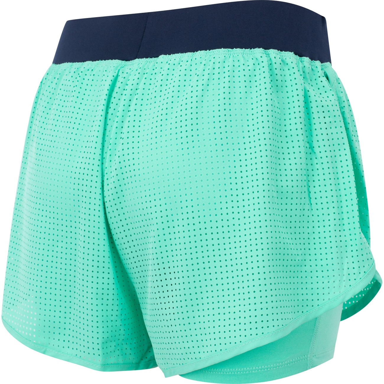 Short 2 em 1 Bolso Interno Feminino Oxer Duplo Laser Cut - Video 1