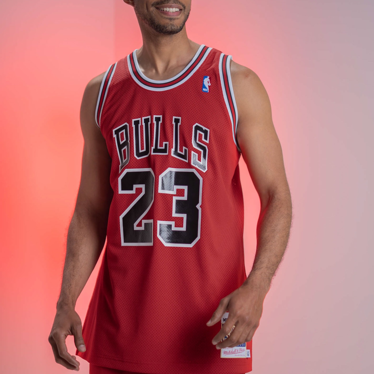 Camiseta Regata Chicago Bulls NBA Mitchell & Ness Authentic Jersey