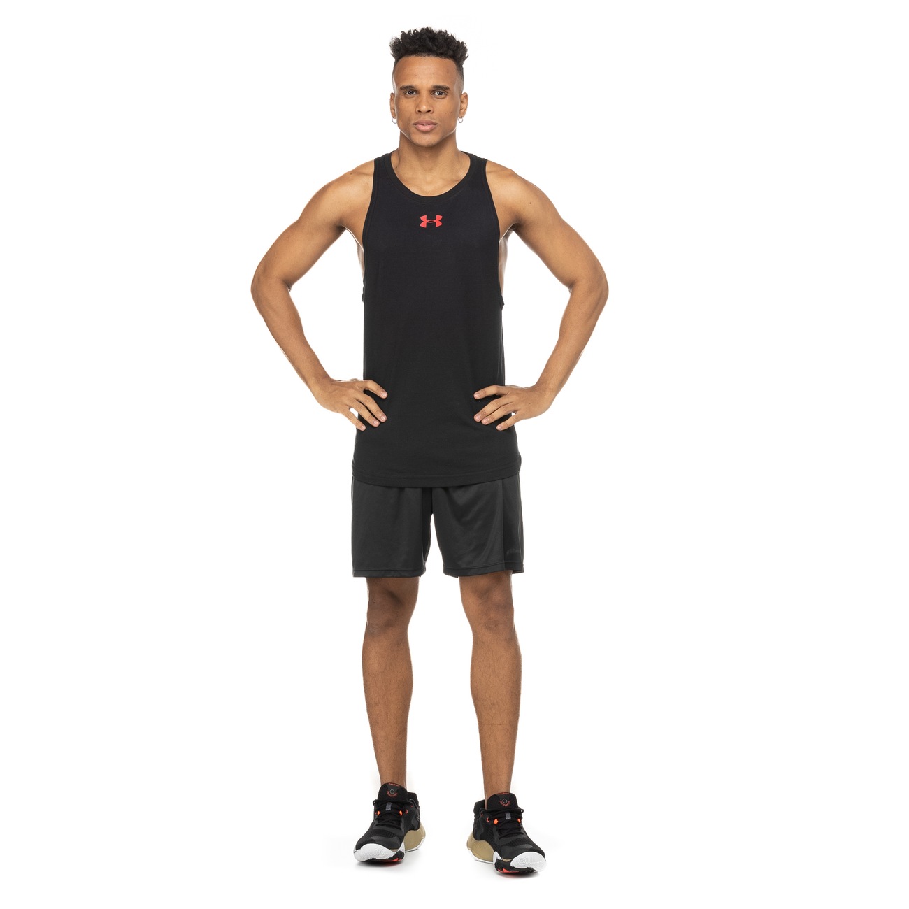 Regata de Basquete Masculina Under Armour Baseline Cotton Tank em Promoção  na Americanas