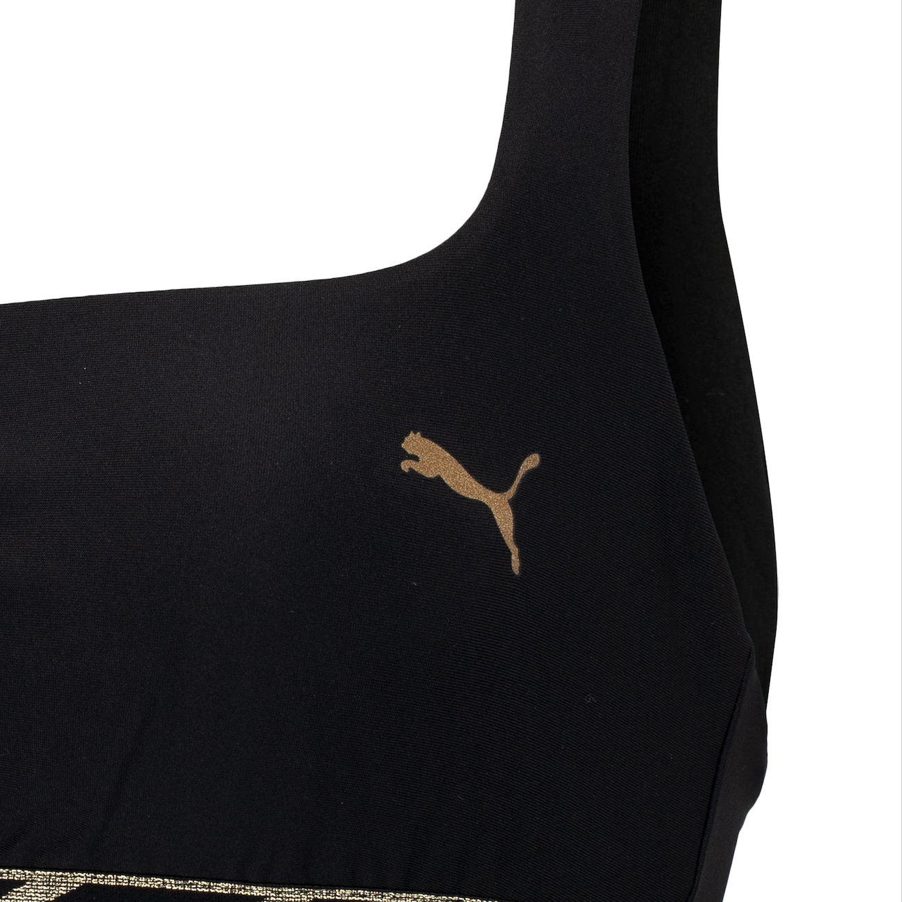 Top Fitness Puma com Bojo Média Sustentação Deco Glam - Adulto - Video 1