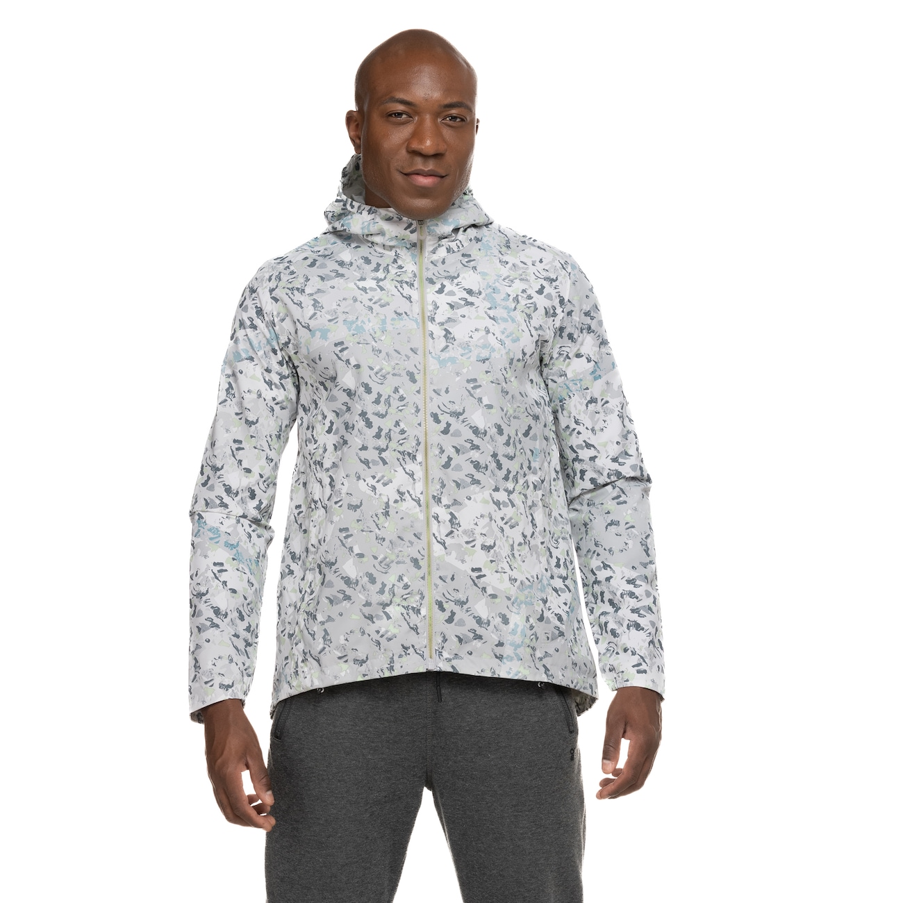 ジャケット・アウター Salomon Patterned Track Jacket Jaqueta Salomon Masculino com Capuz Explore WP em Promoção | Centauro