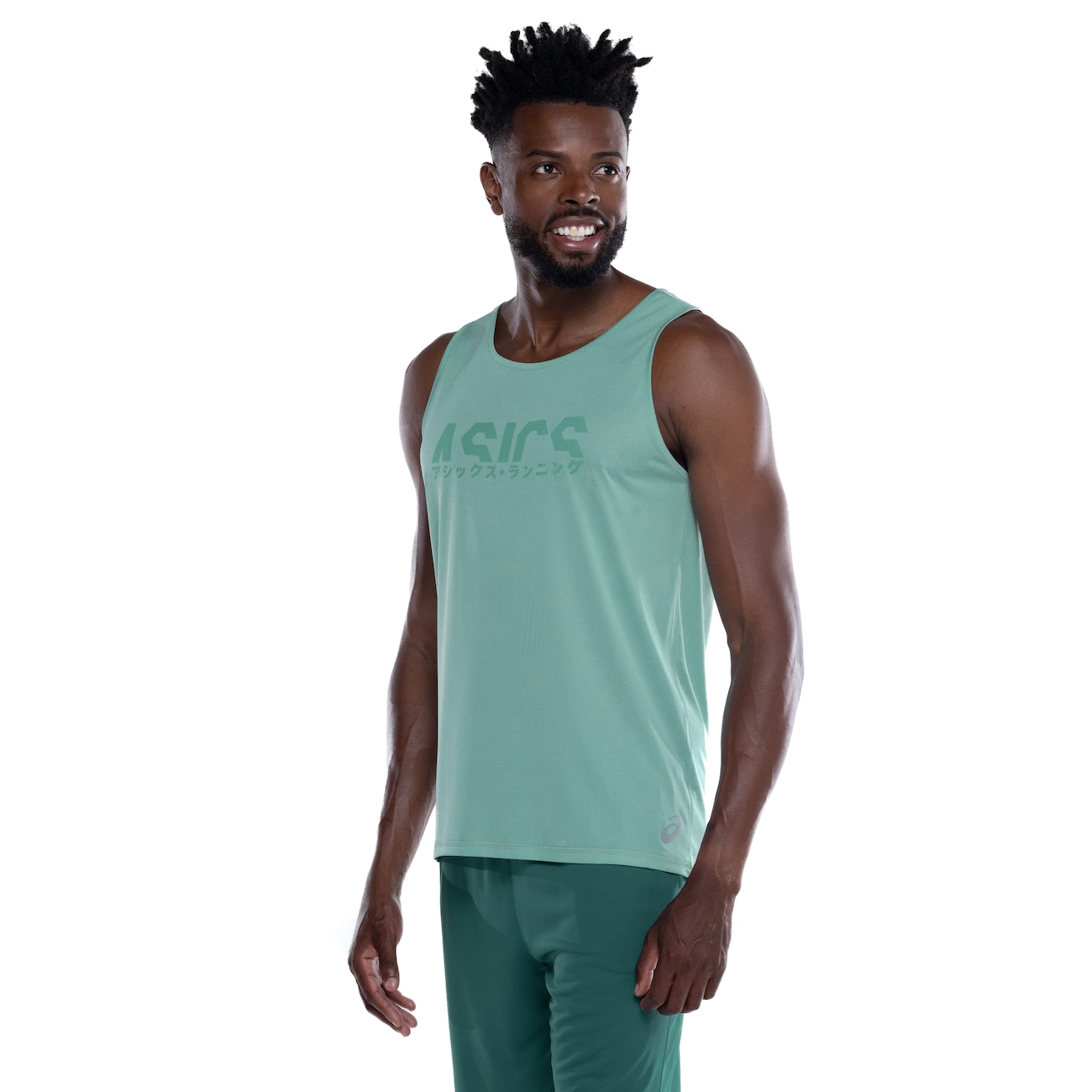 Camiseta Regata Masculina ASICS Fugi