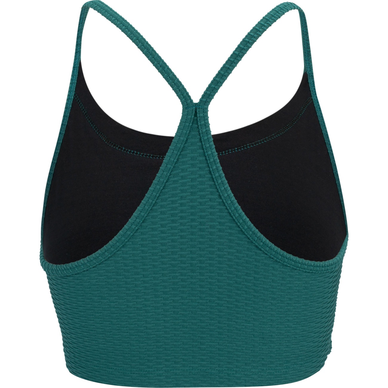 Top Fitness sem Bojo Oxer Baixa Sustentação Alça Fina Textura - Adulto - Video 1