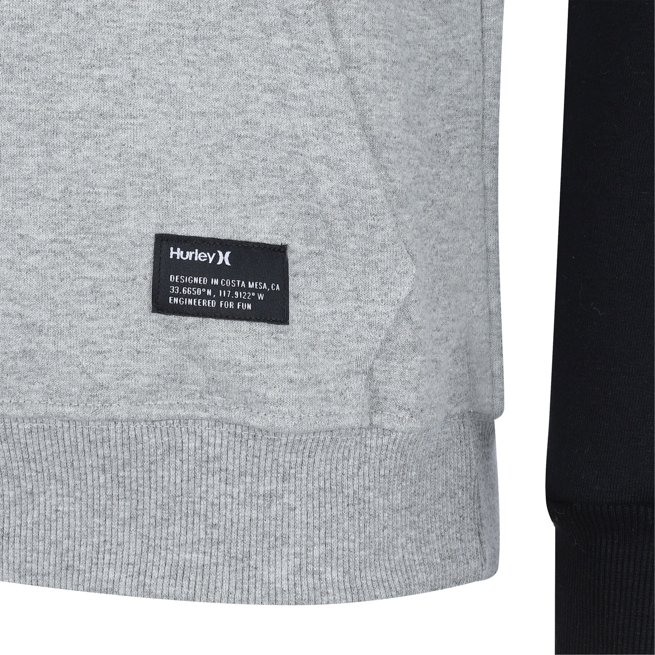 Blusa de Moletom Hurley Masculina Fechada com Capuz Type - Video 1