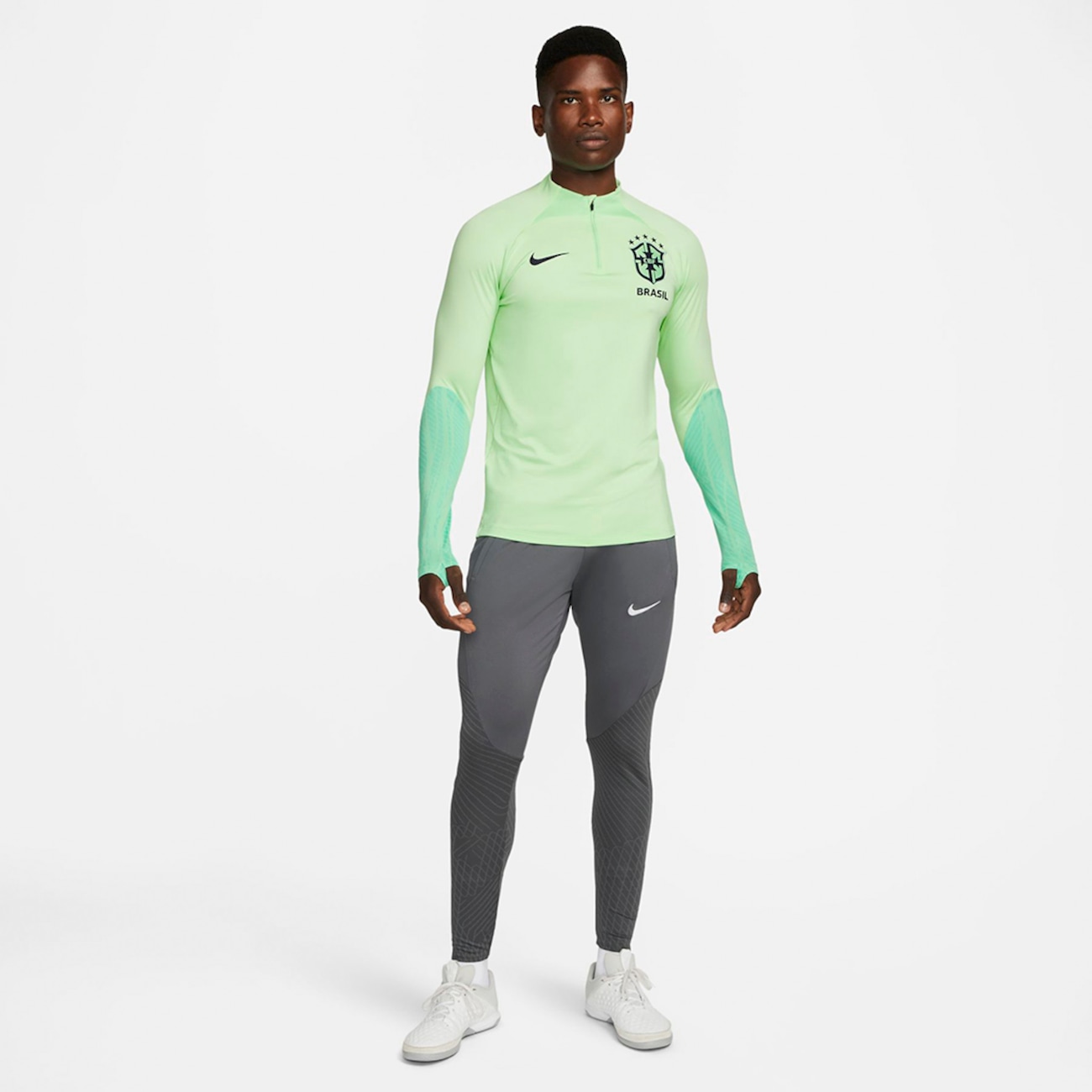 Blusa de Treino Nike CBF Dri-Fit Strike - Masculina - Video 1