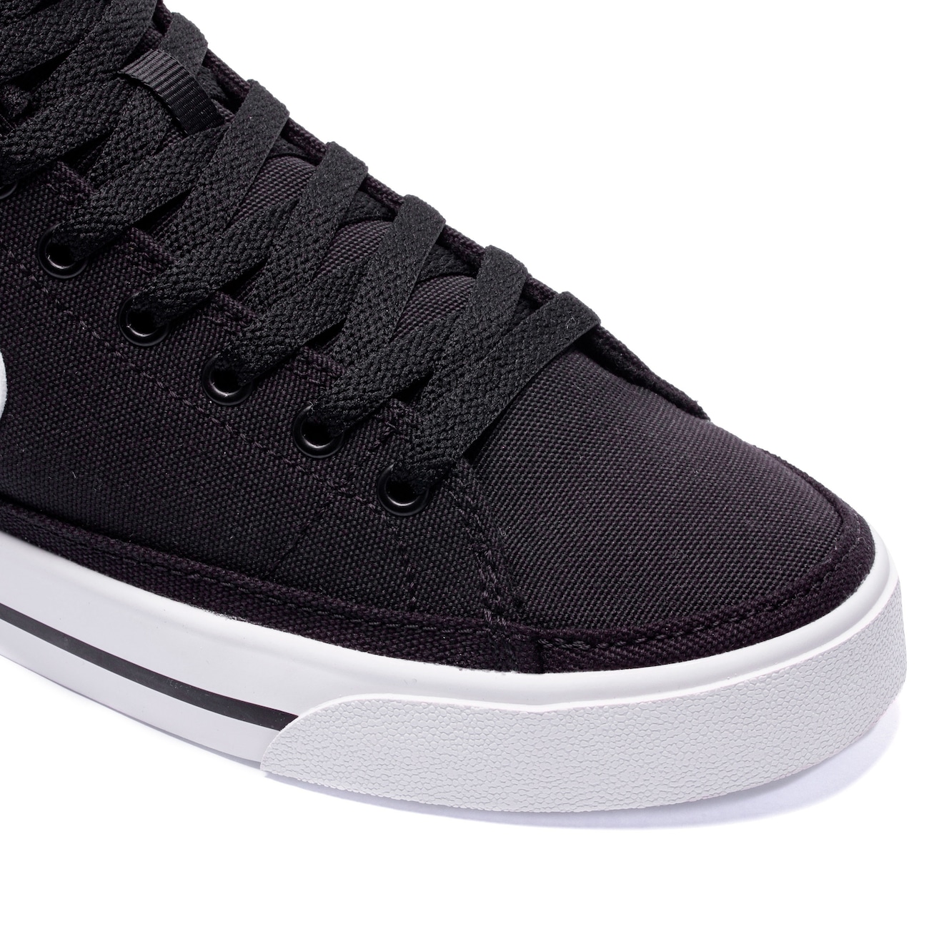 nike court legacy mid black