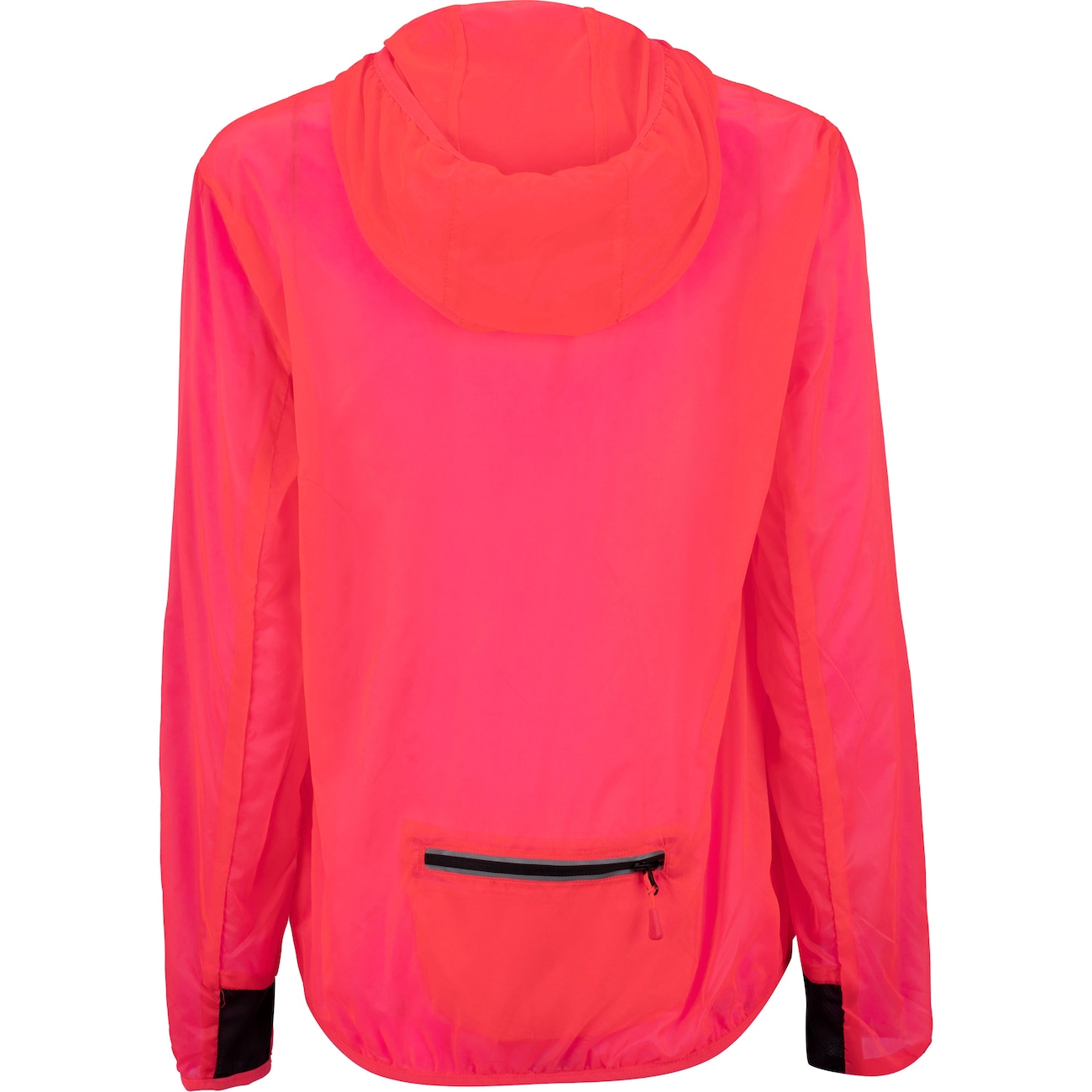 Jaqueta Corta-Vento Feminina ASICS com Capuz Toyama Zíper Refletivo - Video 1