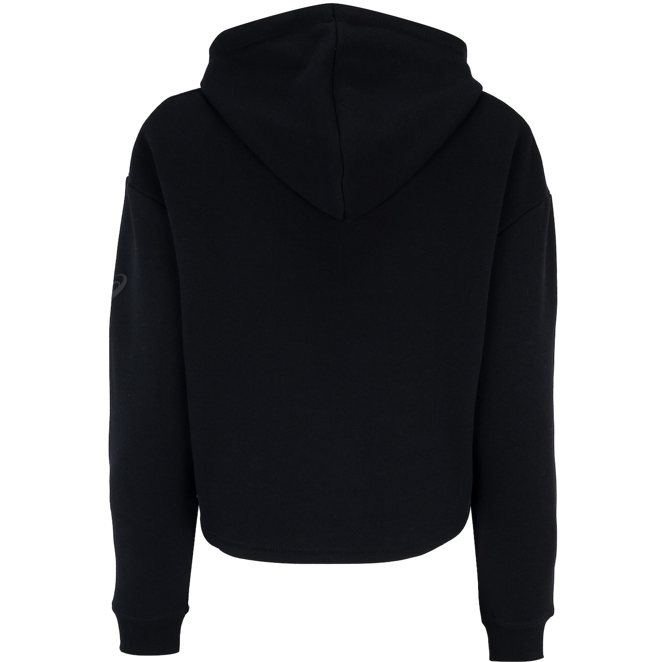 Blusa de Moletom Cropped Feminina ASICS com Capuz e Fleece - Video 1
