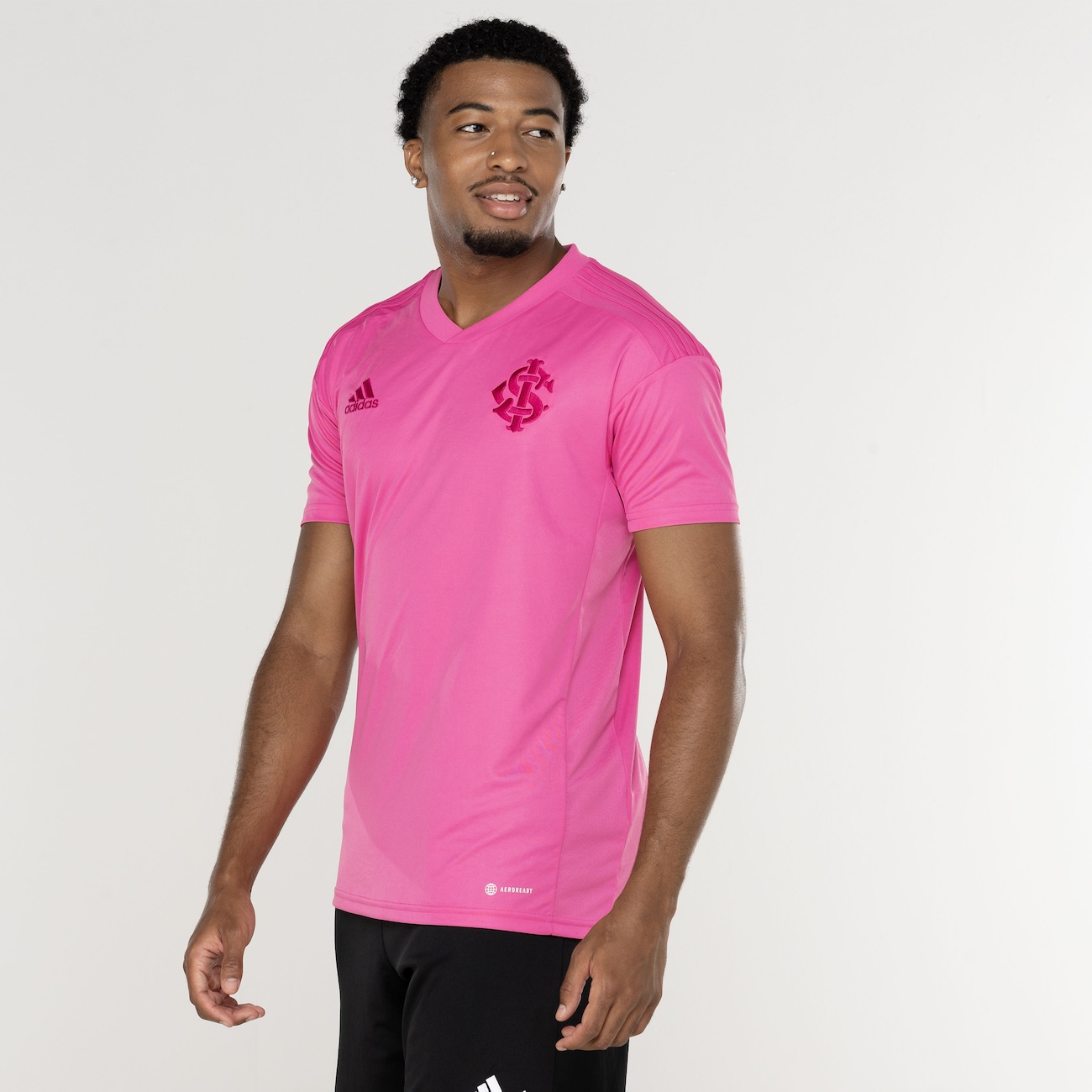 Camisa do Internacional 22 Outubro Rosa adidas - Feminina em Promoção na  Americanas