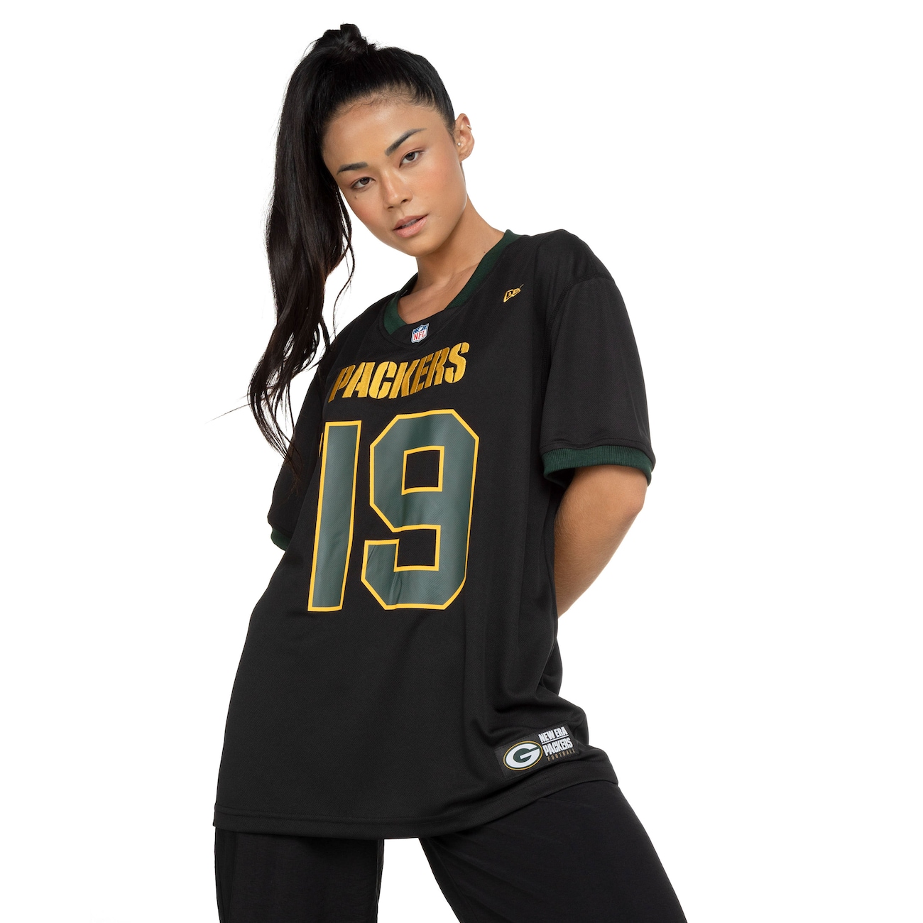 Camiseta do Green Bay Packers NFL New Era Unissex Jersey Core