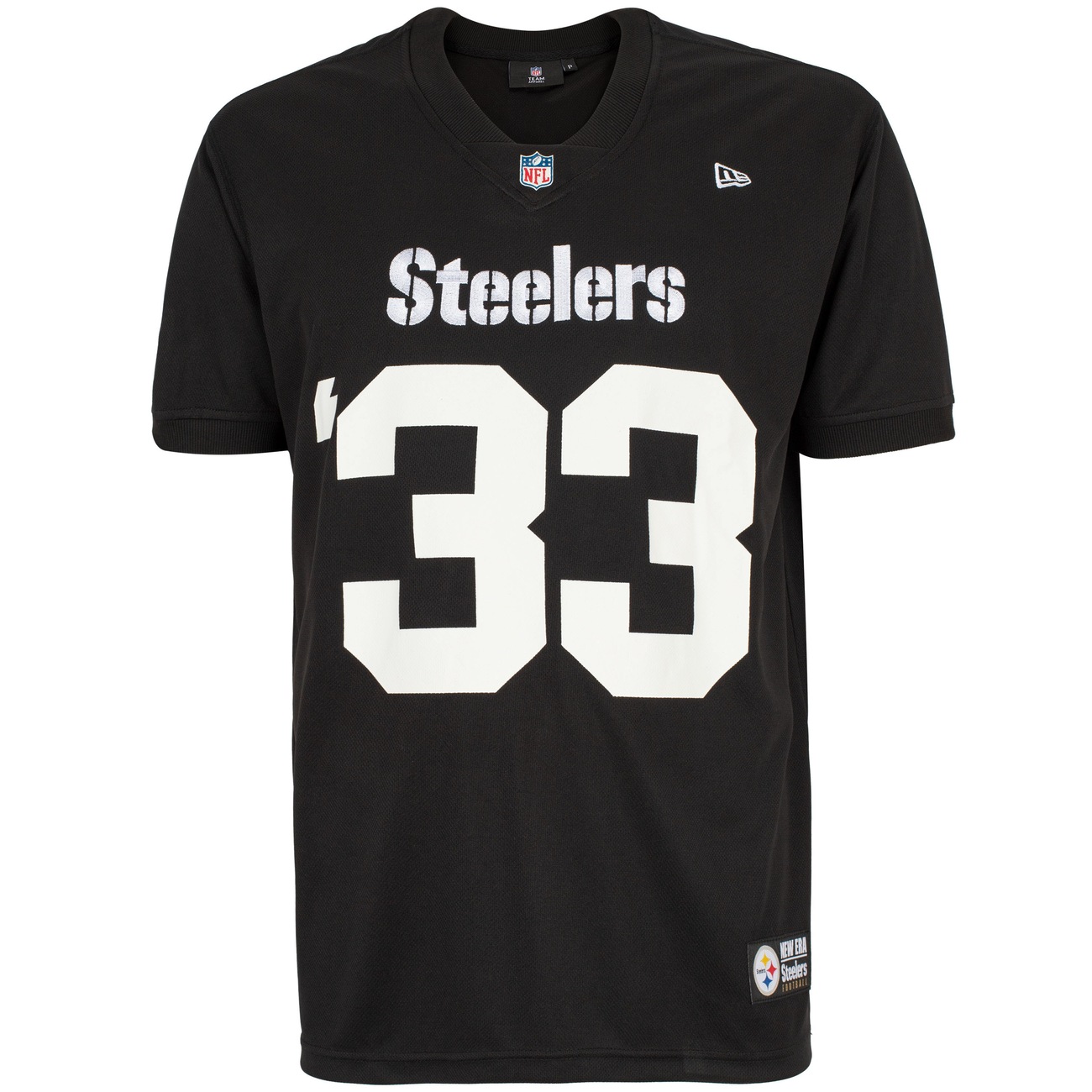 Camiseta do Pittsburgh Steelers NFL New Era Unissex Jersey Core