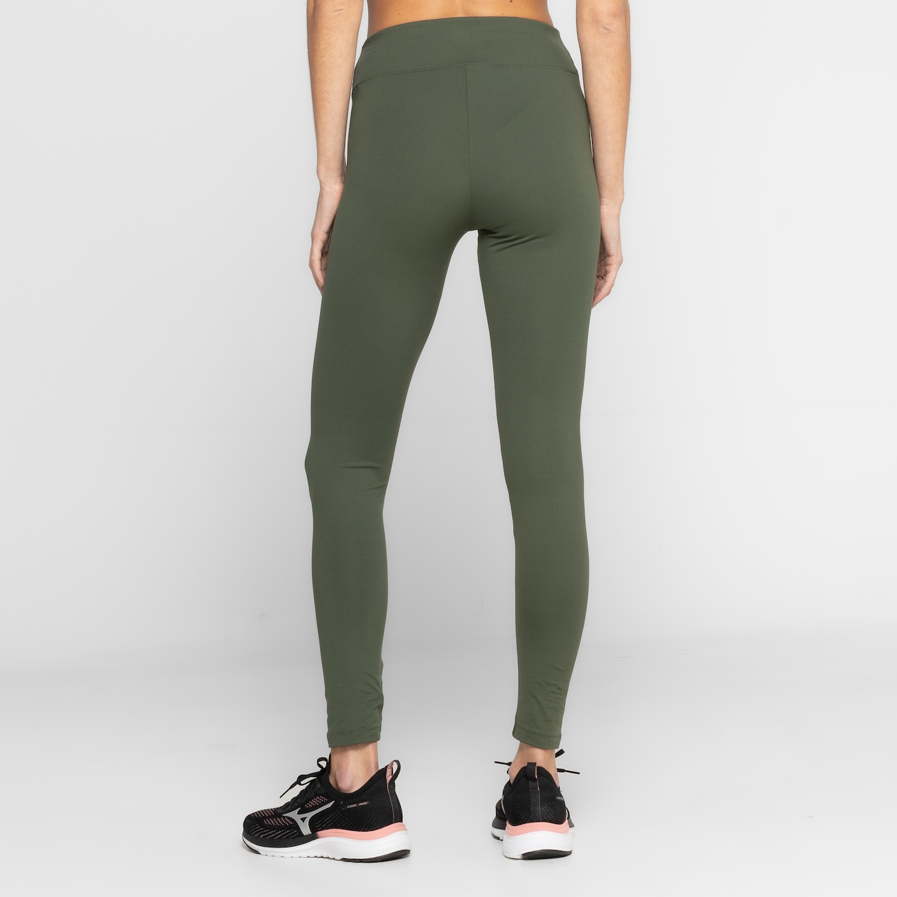 Calça Legging Feminina Oxer Capri Campeão Slim Cós Baixo Média