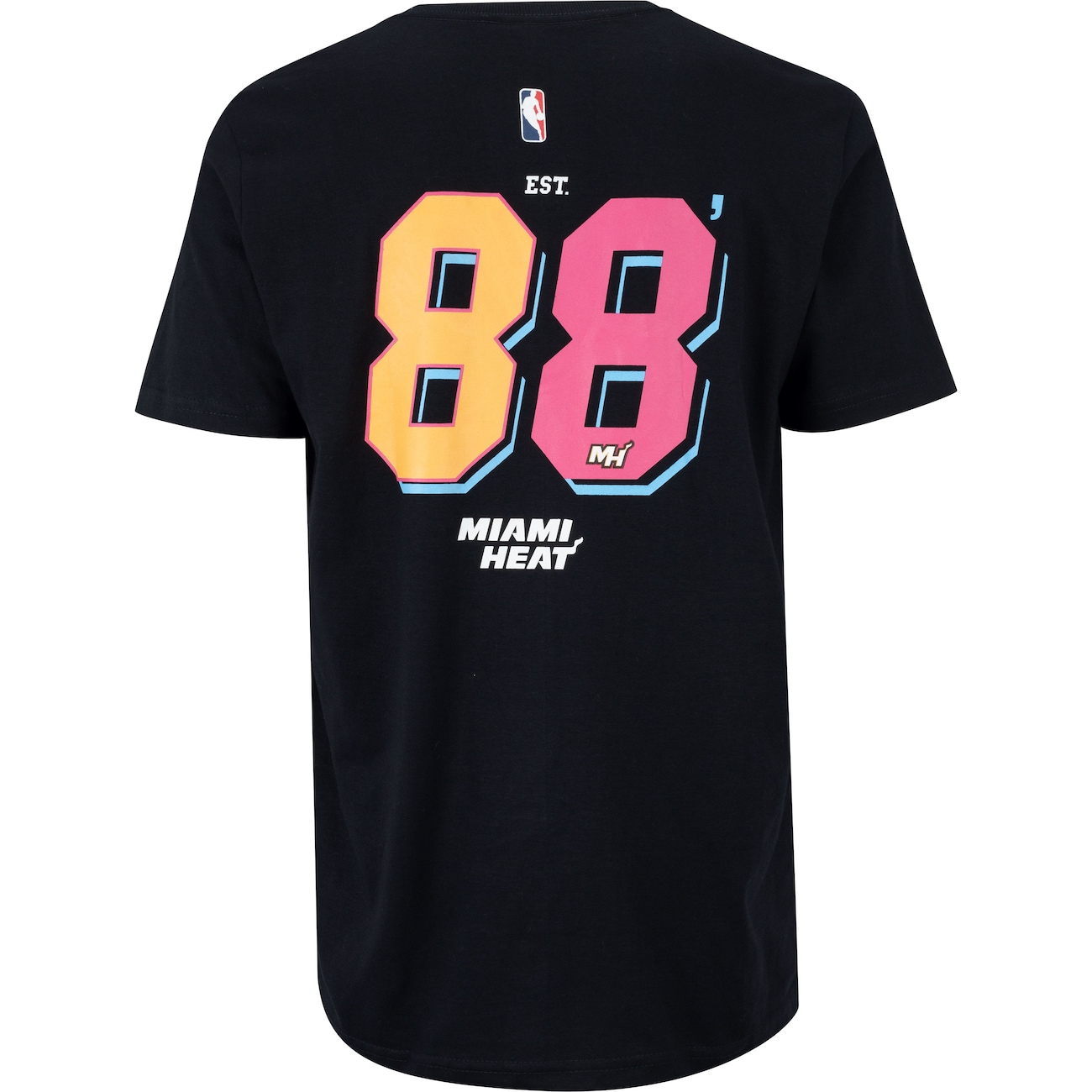 Camiseta Masculina Miami Heat NBA Manga Curta Nb442 - Video 1