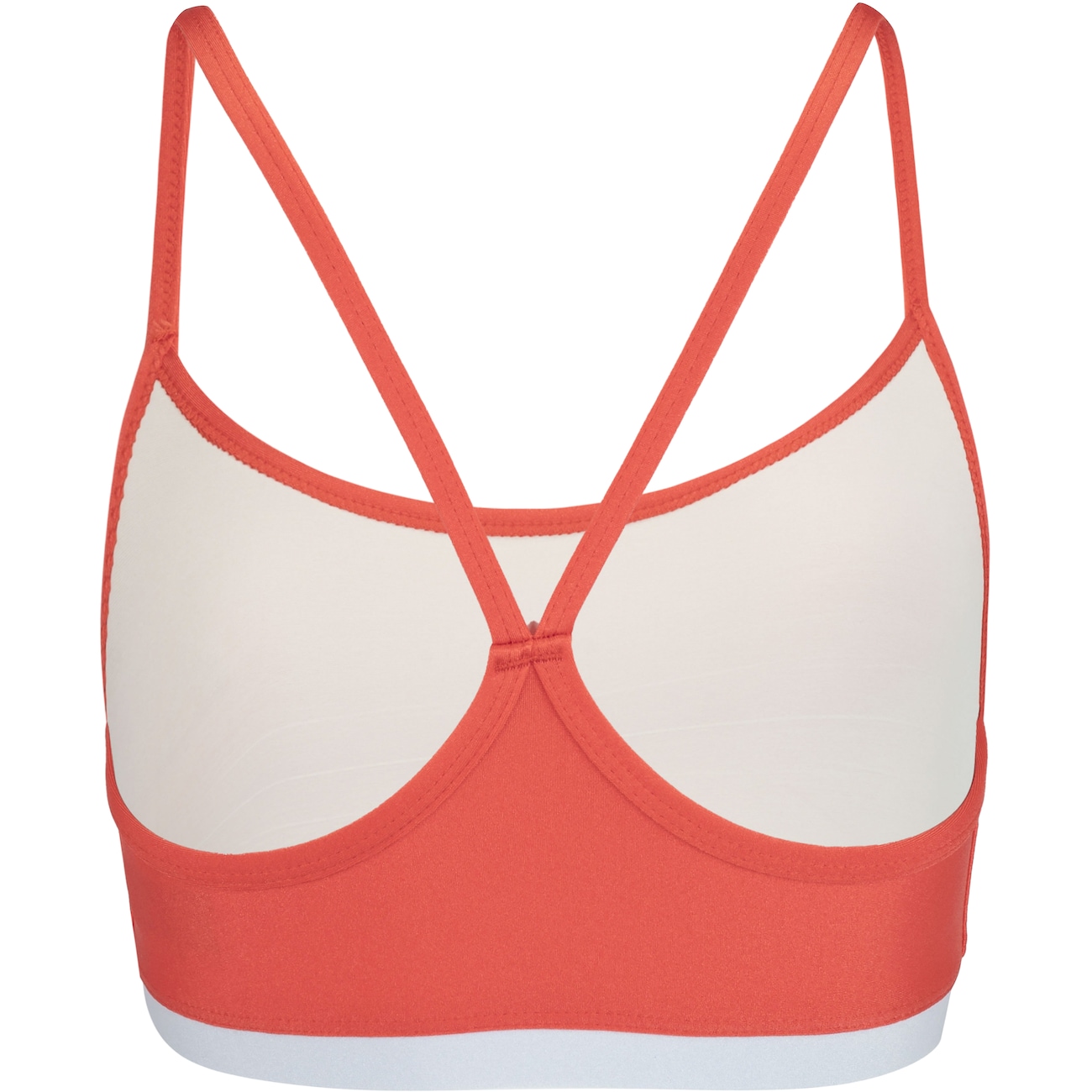 Top Fitness sem Bojo adidas Baixa Sustentação Latin Fit Colorblock - Adulto - Video 1