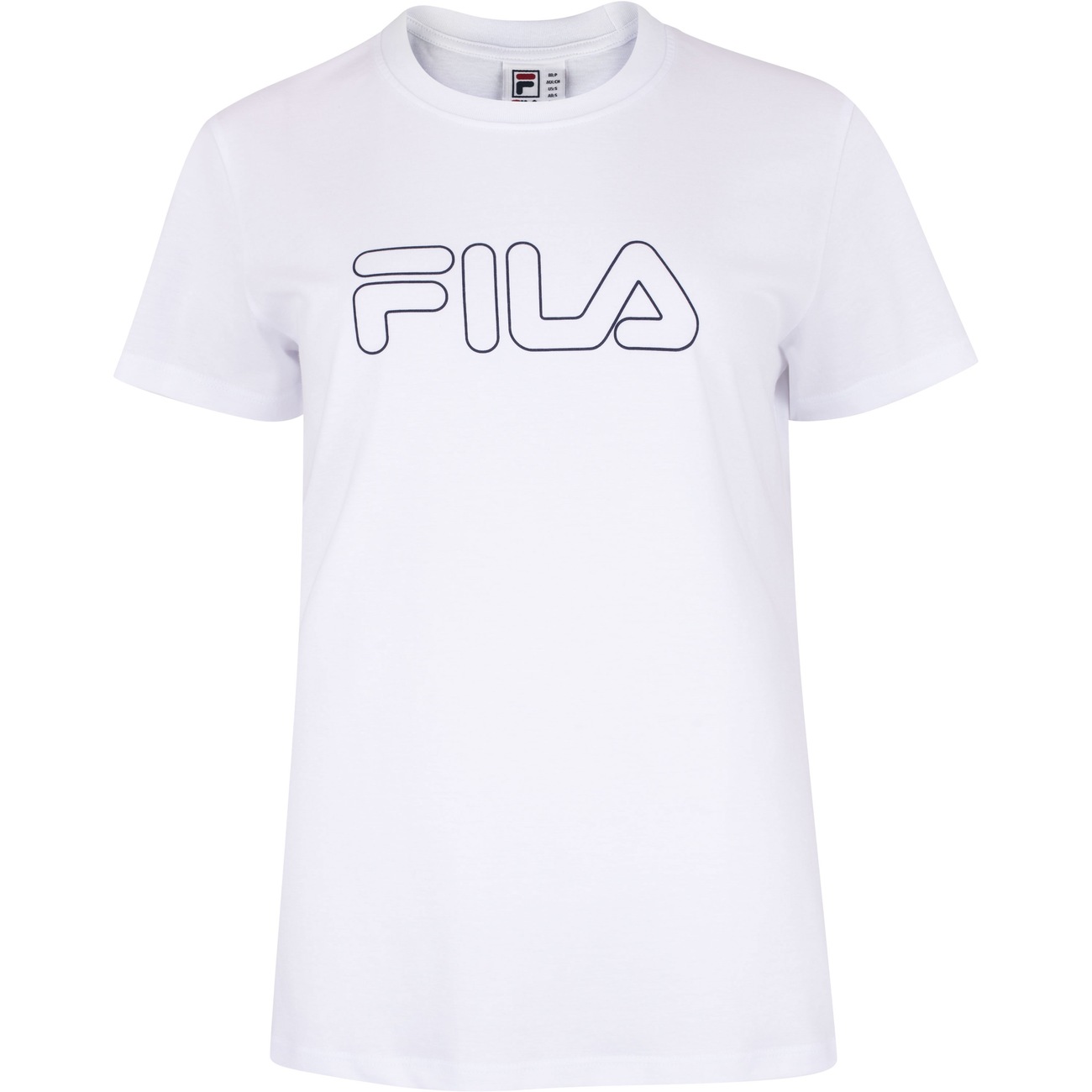 Camiseta Feminina Fila Manga Curta Basic Outline - Video 1