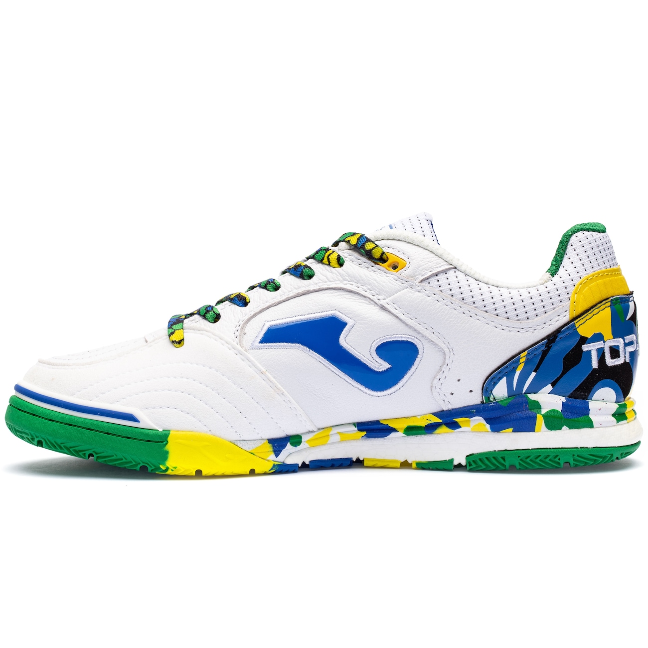 Joma TOP FLEX REBOUND FERRAOモデル Chuteira Joma Futsal Top Flex Rebound Ferrão Branco - Loja