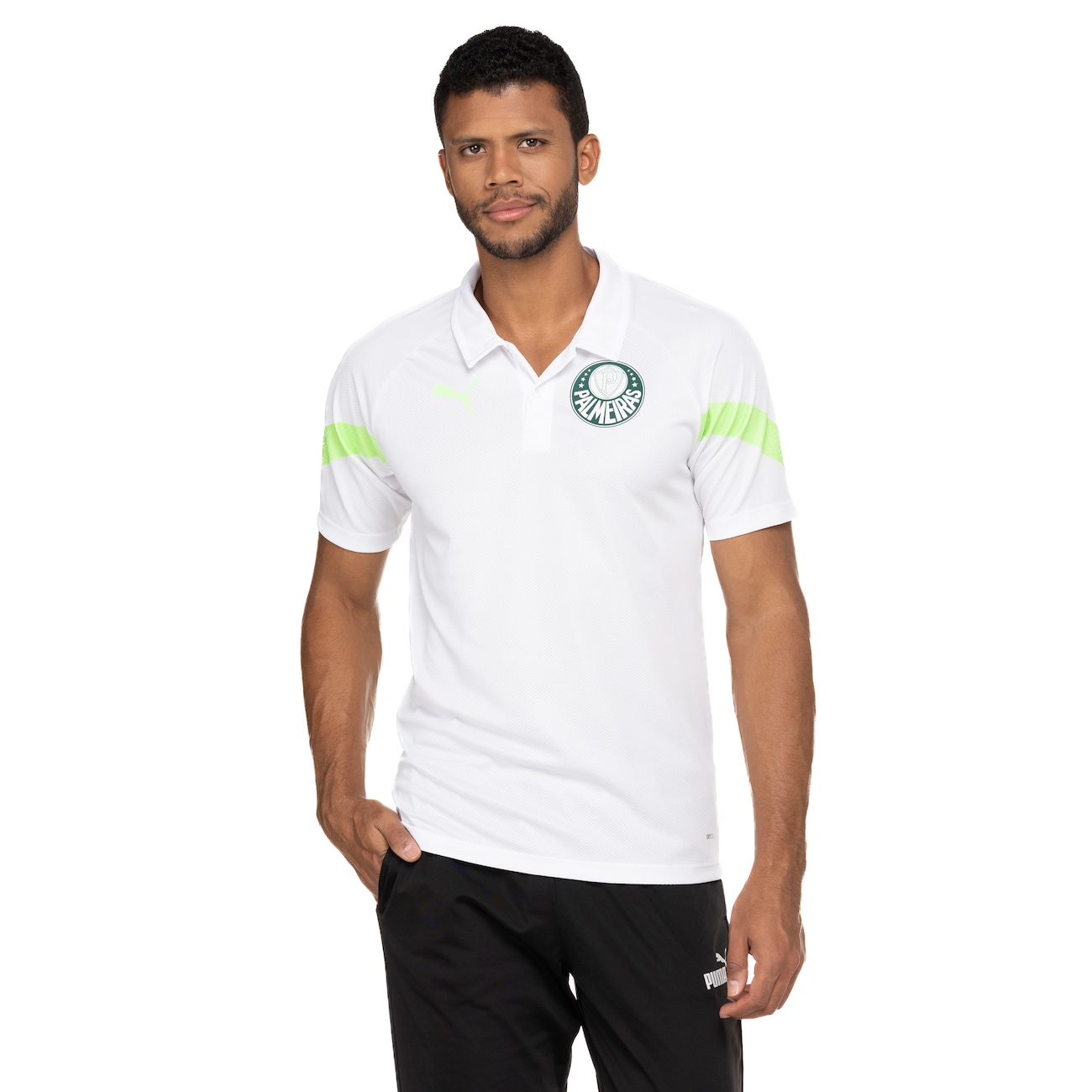 Camisa Polo de Treino do Pameiras 23 Puma - Masculina em Promoção