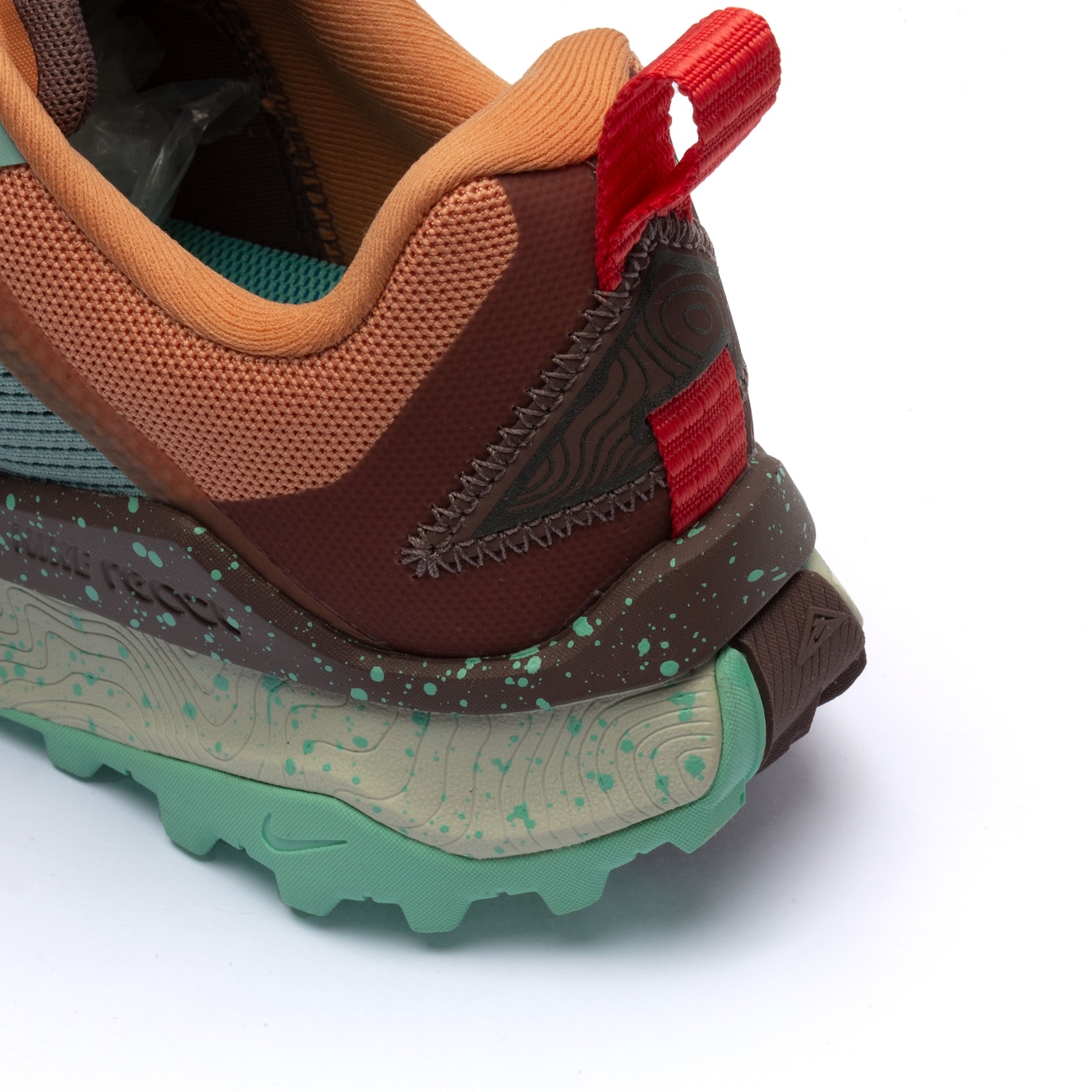 NIKE REACT WILDHORSE 8 サイズ25 NIKE Tênis masculino de corrida baixo, Preto cáqui, enxofre vívido