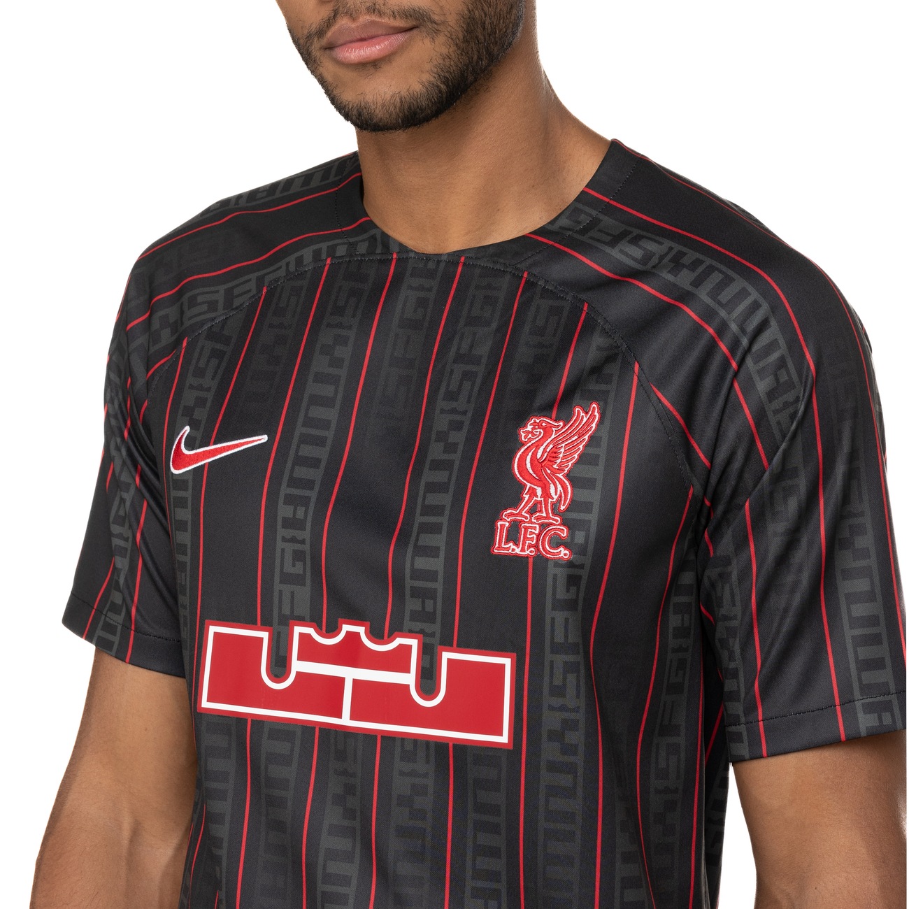 Camiseta Nike Masculina Liverpool & Lebron James Dri-Fit Stadium