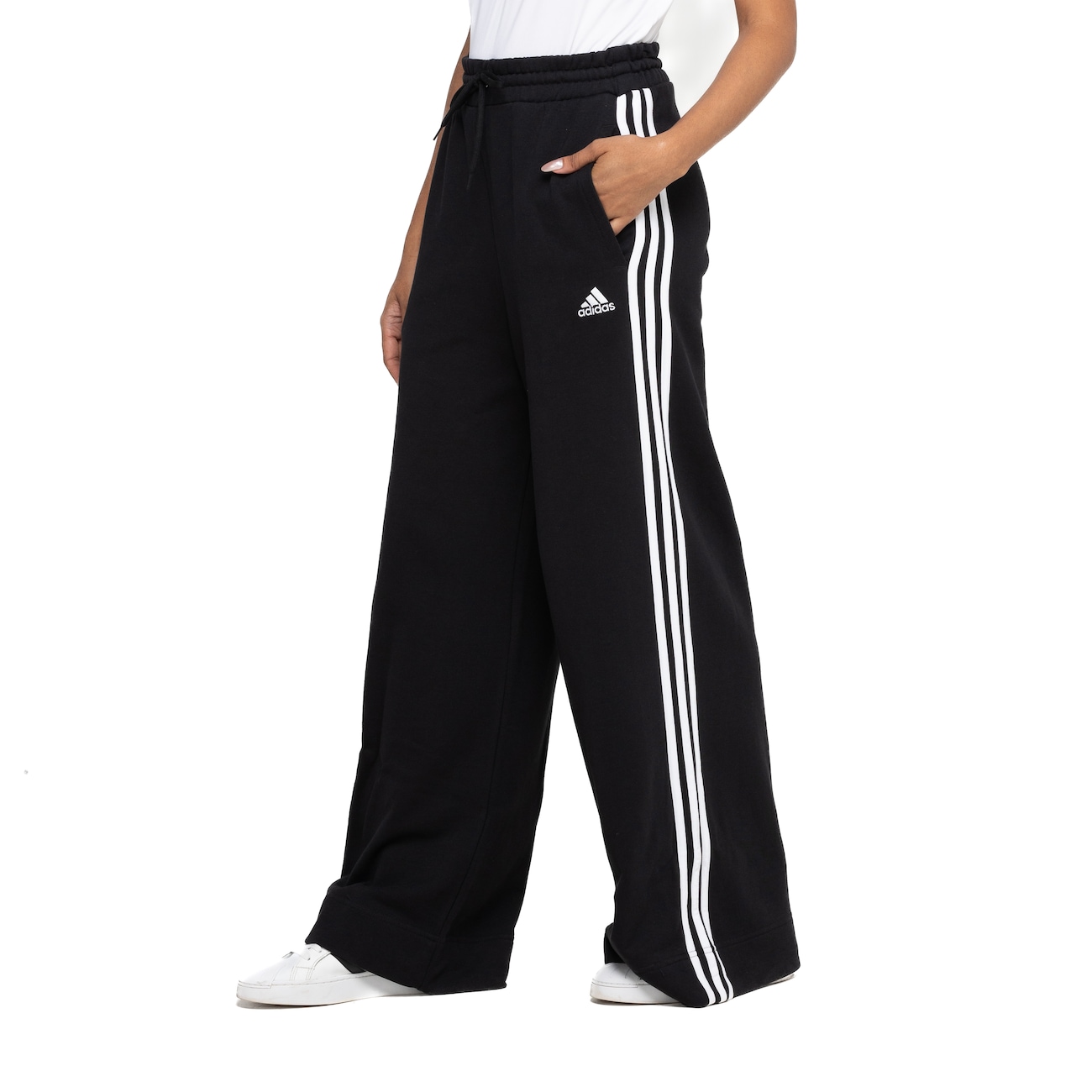 Calça Larga CalÃ§a Folgada Feminina Adidas Calça Feminina Adidas