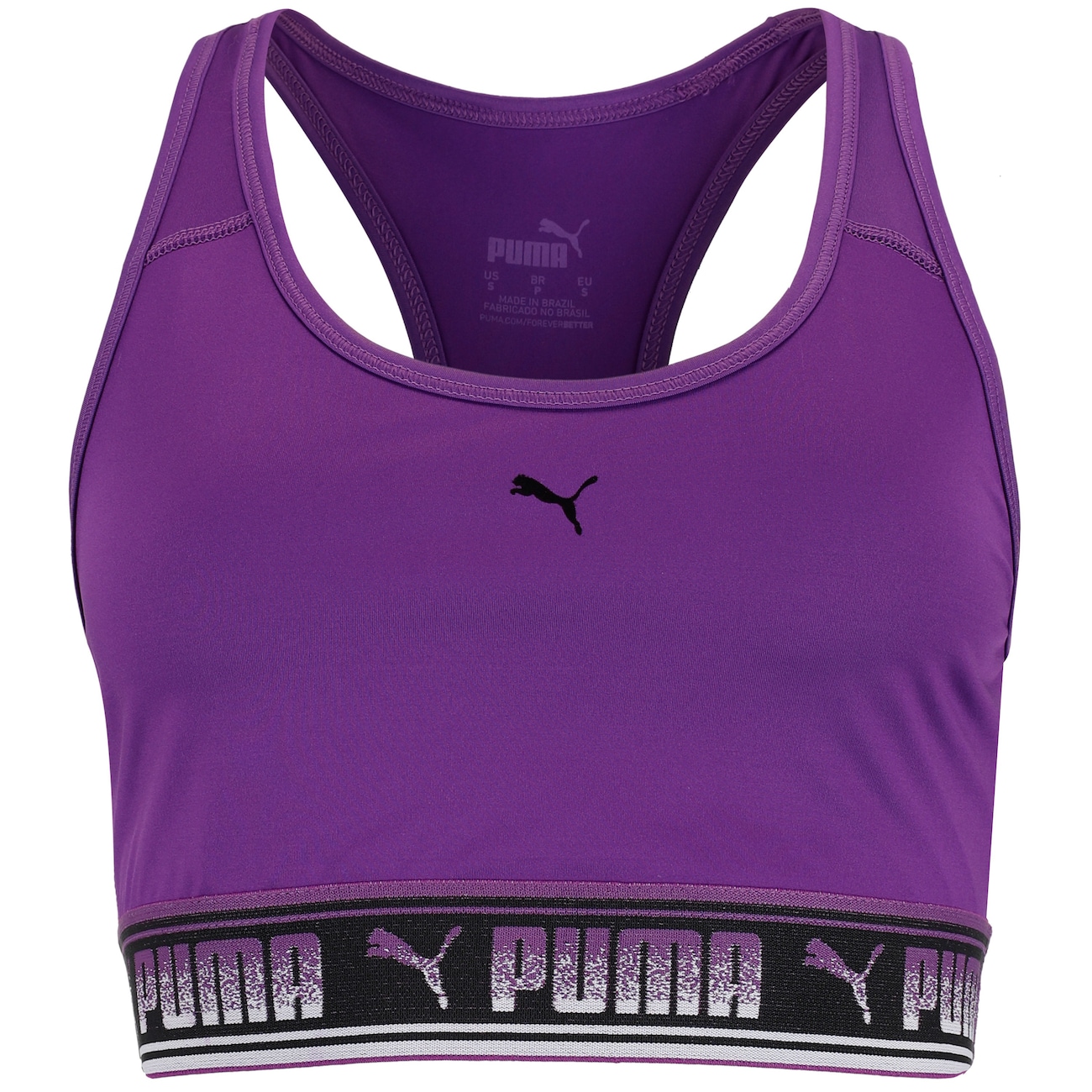 Top Fitness Sem Bojo Puma Média Sustentação Strong - Adulto - Video 1