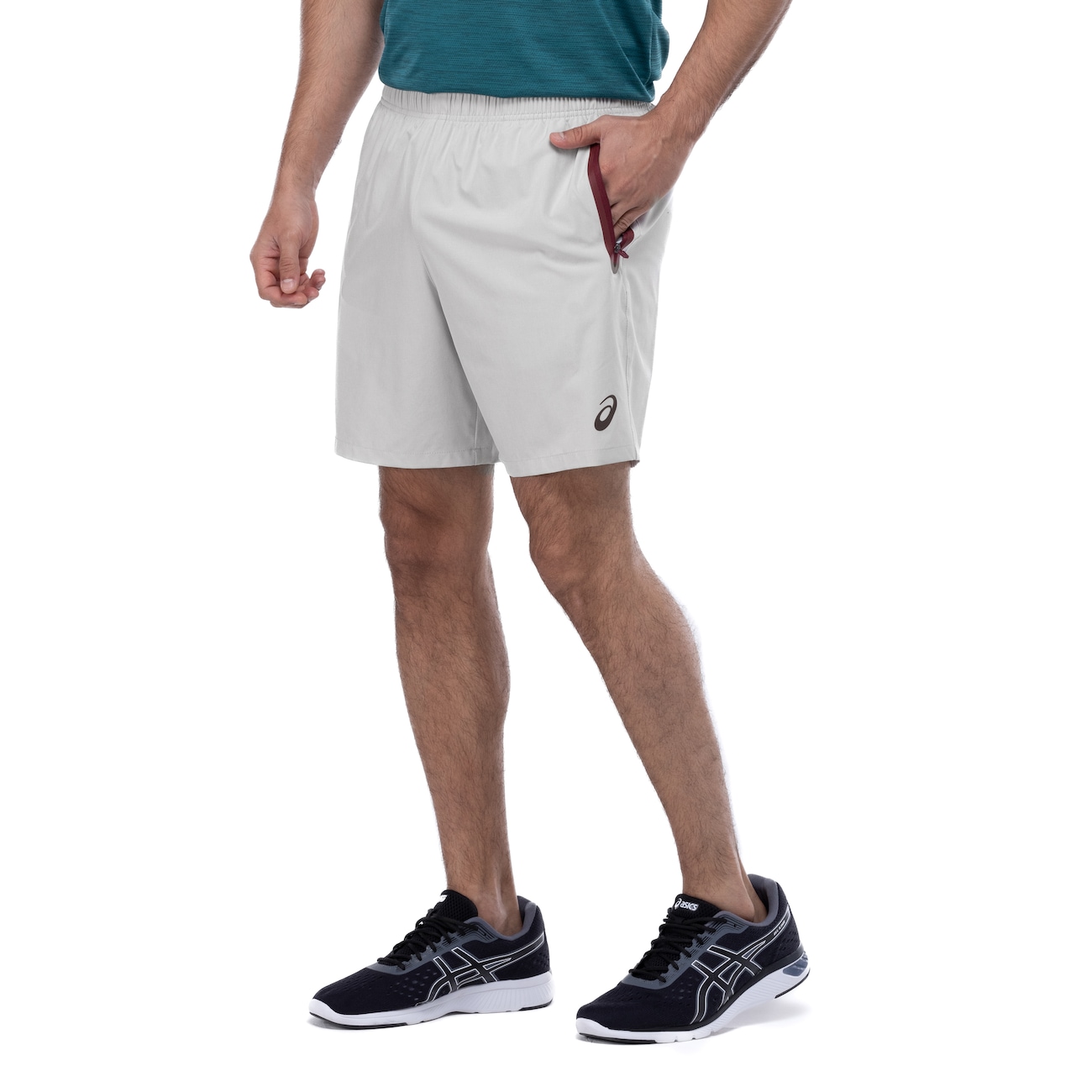 Bermuda Masculina ASICS Mescla