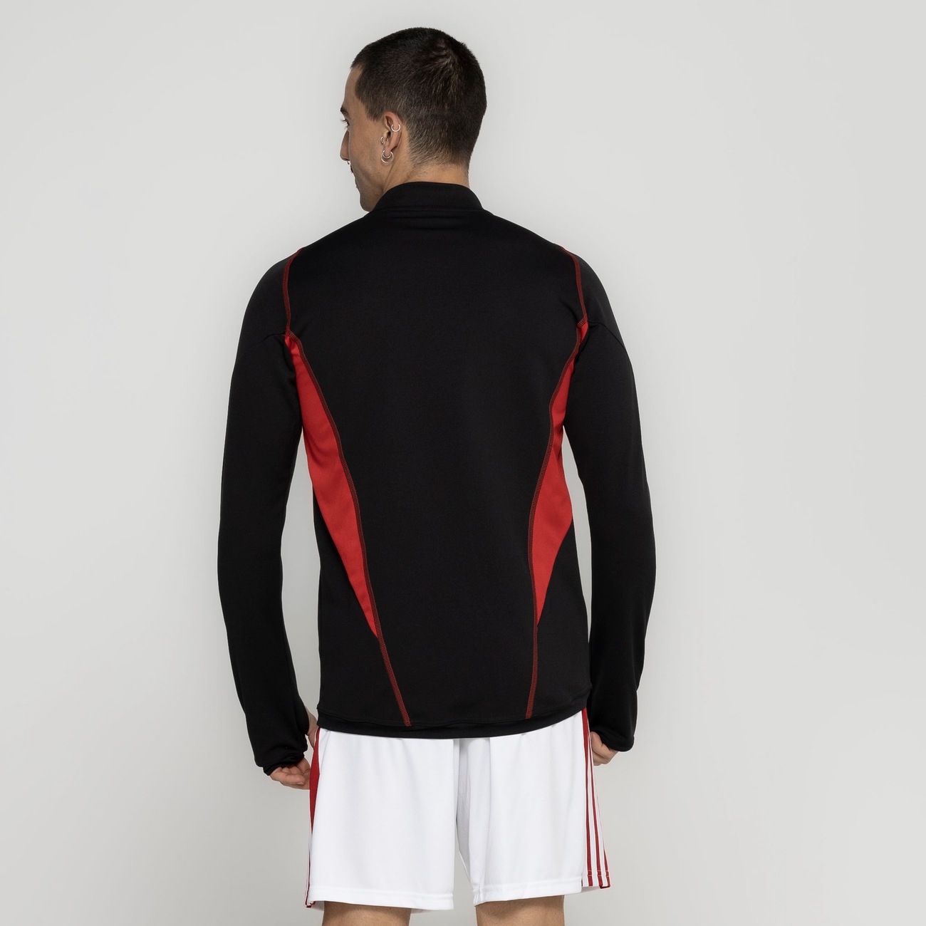 Blusa de Moletom Treino do São Paulo adidas Masculina Comissão