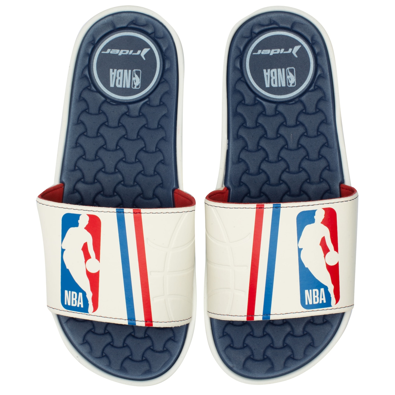 Chinelo Slide NBA Grendene Rider Pump II - Adulto