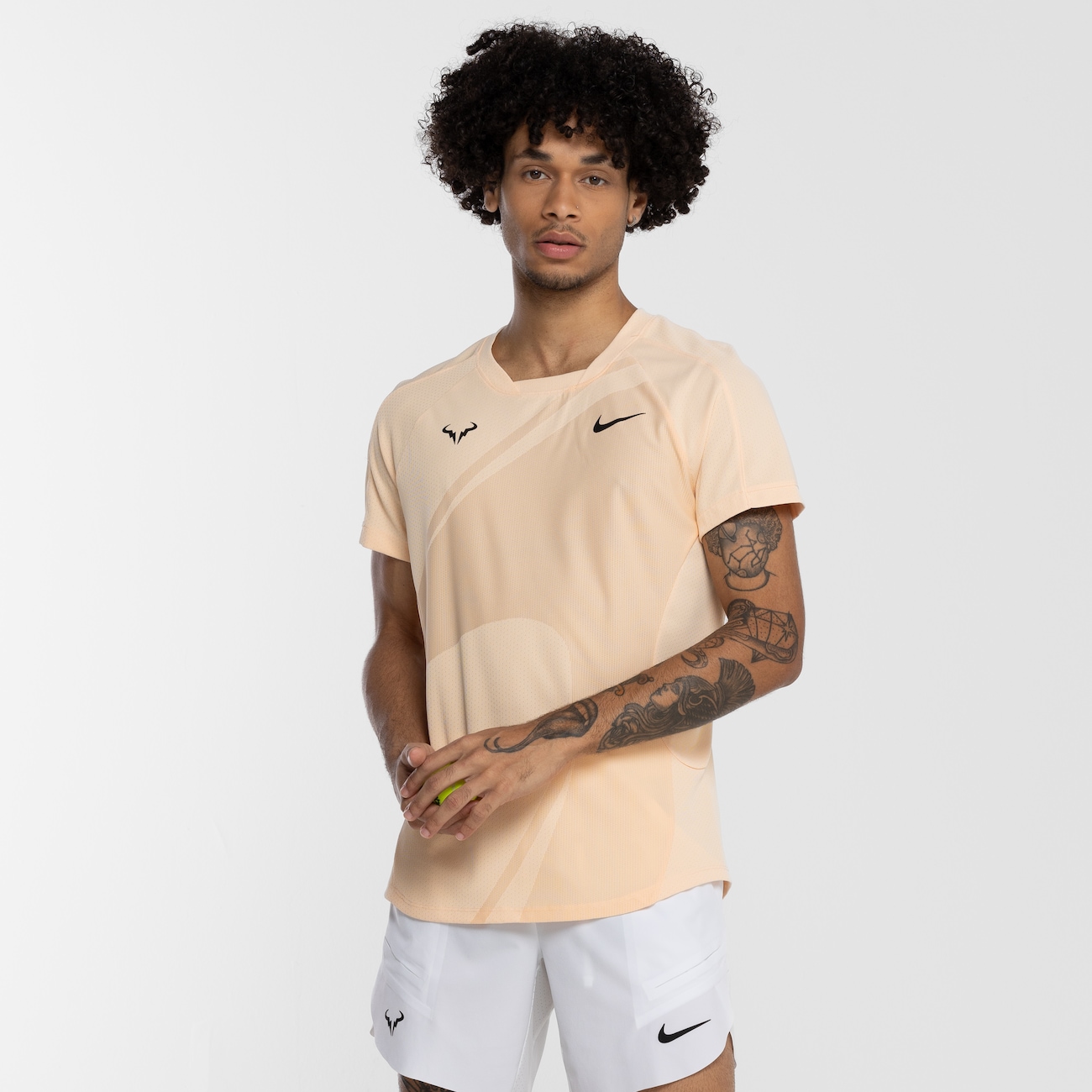Camiseta Masculina Nike Rafael Nadal Manga Curta Dri-Fit ADV SS T