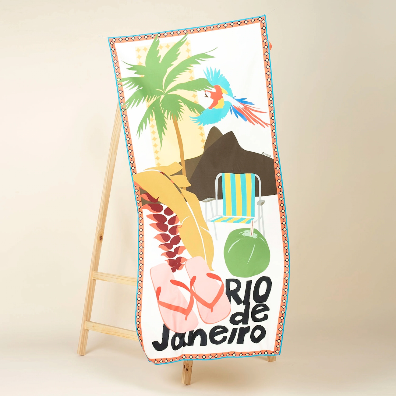 www_KATORI TENt o TENコラボSDGsキャラ　ナラ Toalha de Natação Oxer Estampada em Promoção | Centauro