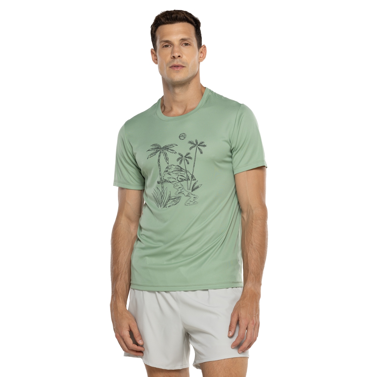 Camiseta Masculina Oxer Estampada