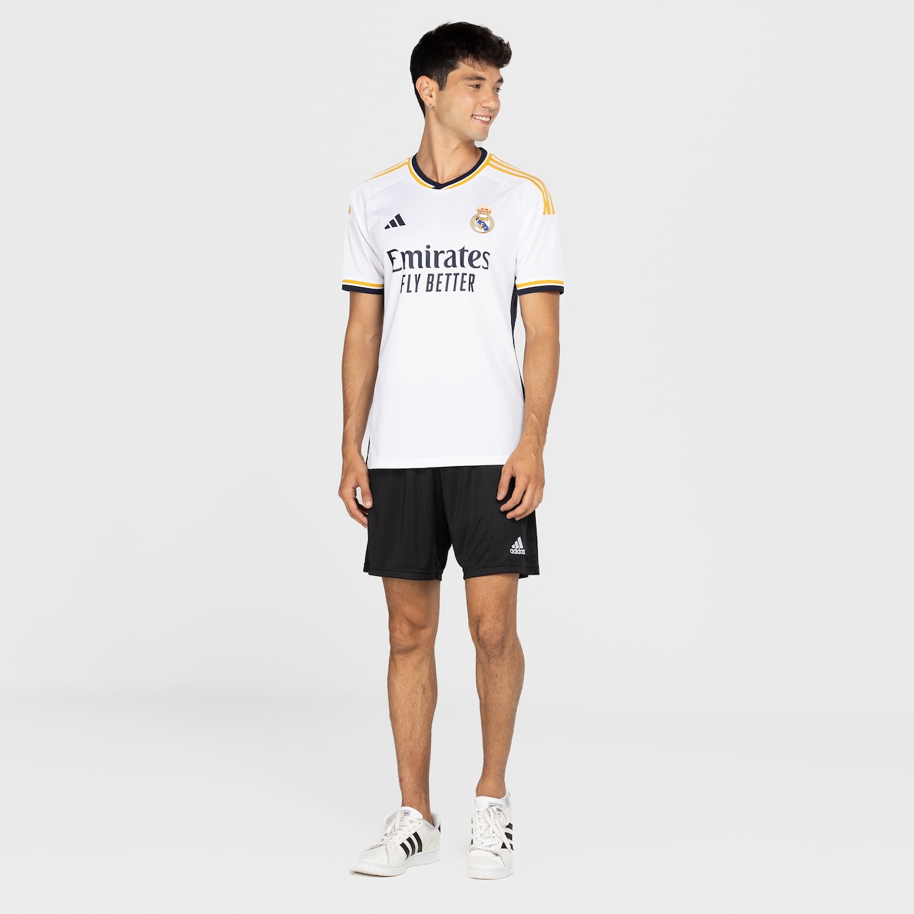 Camisa do Real Madrid I 23 adidas Masculina Torcedor - Video 1