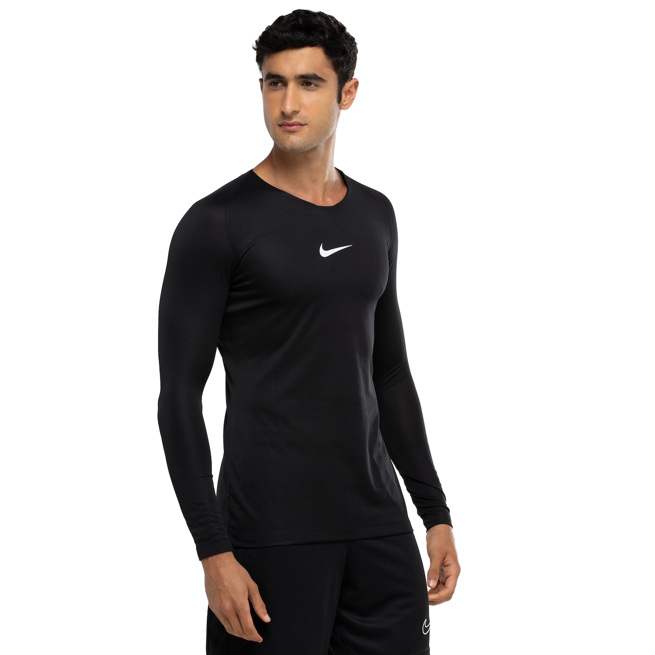 Camiseta Masculina Nike Manga Longa Dri-Fit Park 1STLY Centauro