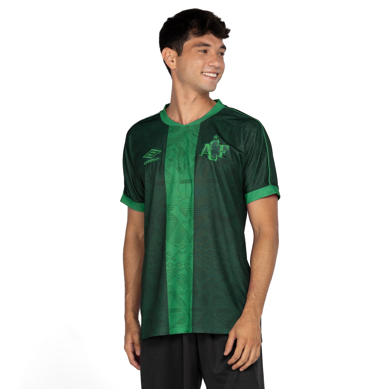 T-shirt De Corrida Técnica De Homem Kappa Eoste. Verde.