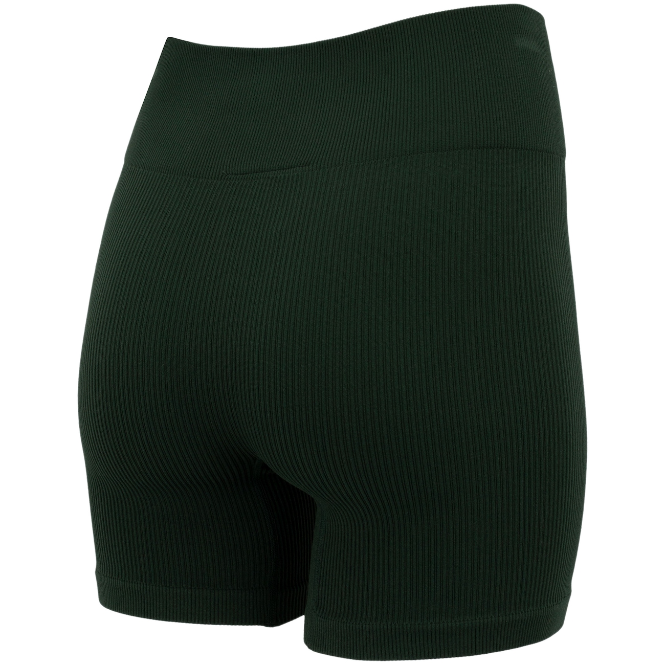 Short Feminino Oxer Canelado Sem Costura - Video 1