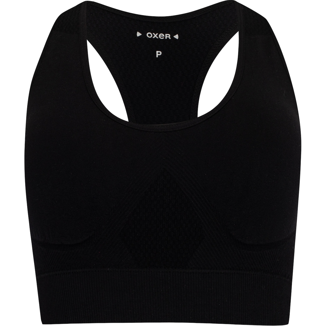 Top Fitness com Bojo Removível Oxer Baixa Sustentação Nadador Sem Costura Adulto - Video 1