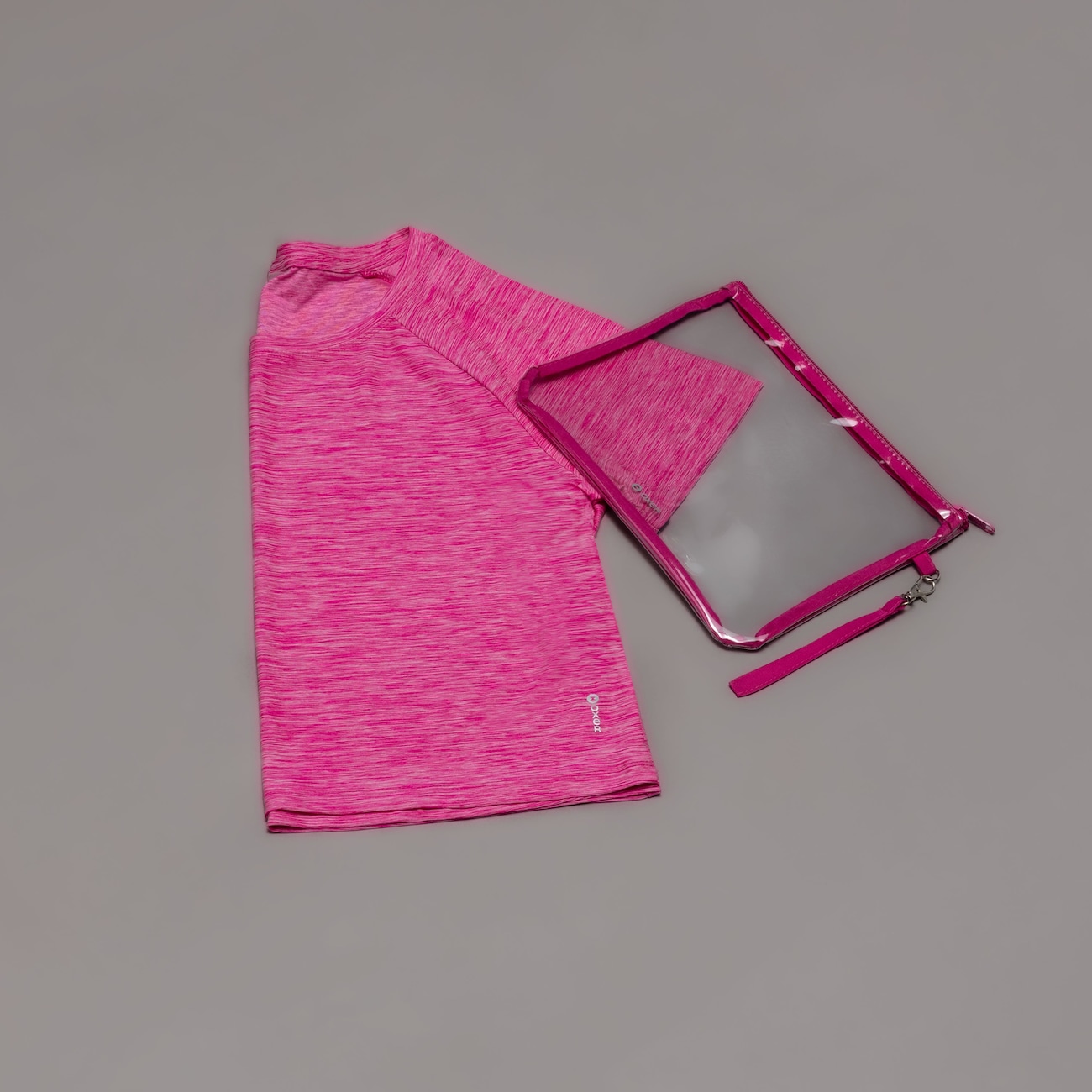 Camiseta Feminina Oxer Manga Curta Duni New com Necessaire - Video 1