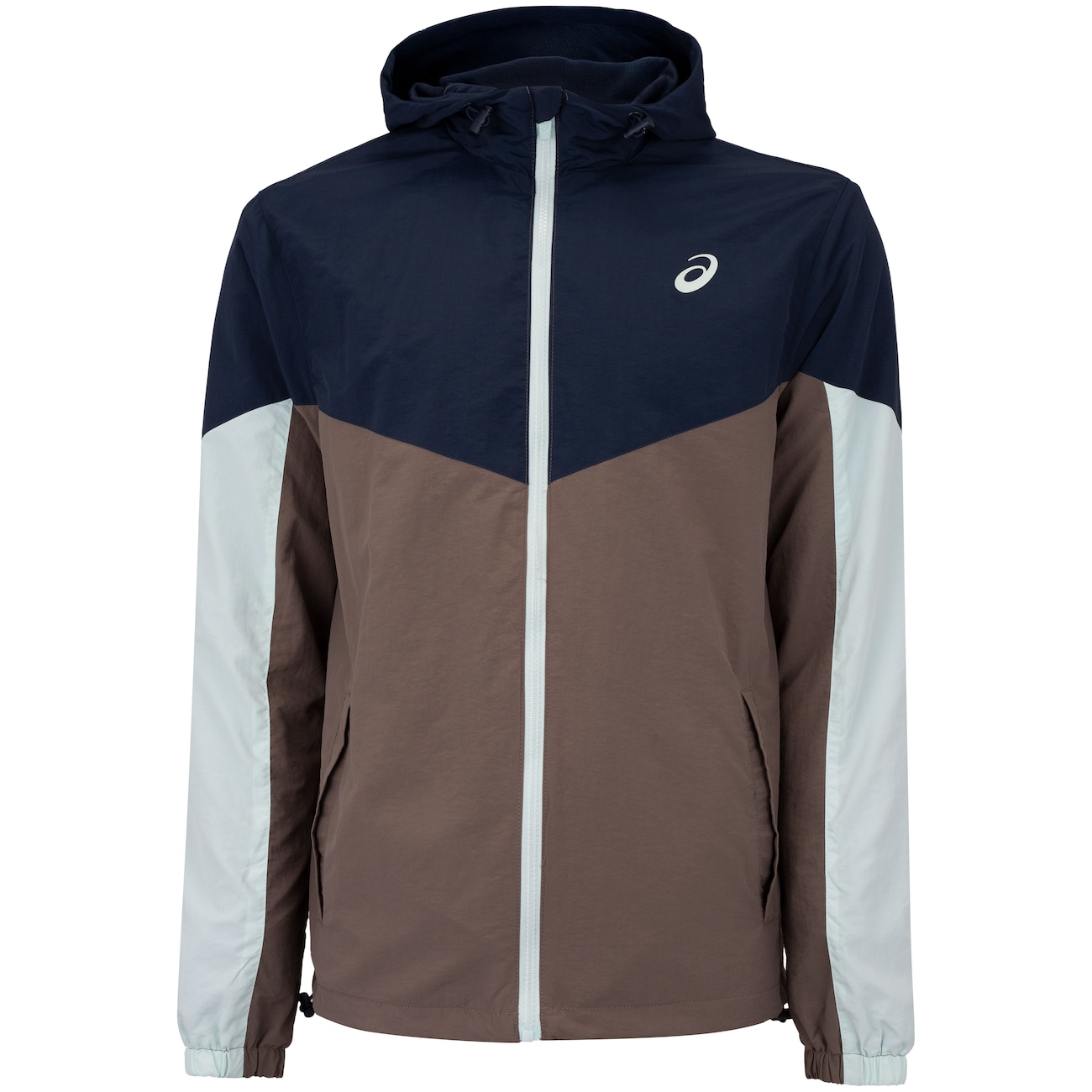 Jaqueta Masculina ASICS com Capuz Recortes