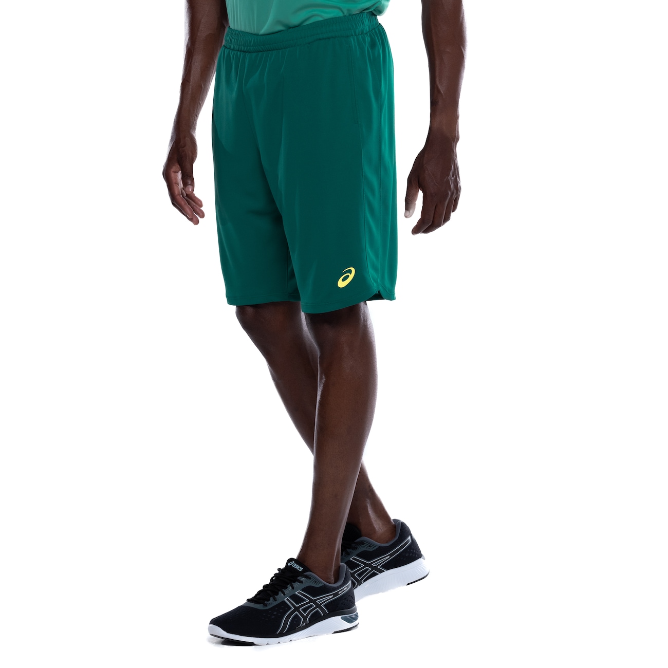 Bermuda Masculina ASICS Malha Recorte Lateral