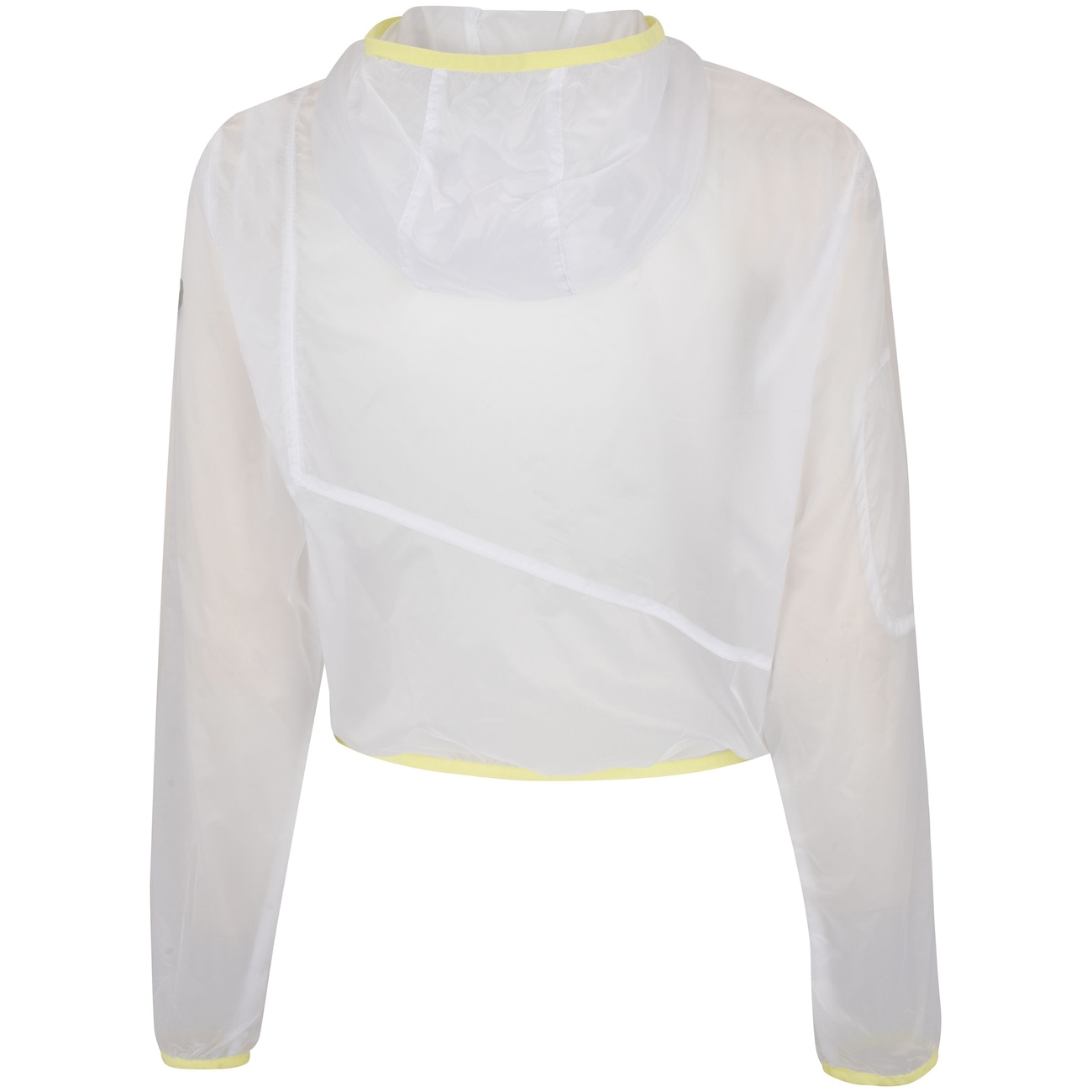 Blusão Feminino ASICS com Capuz Leve Assimétrica - Video 1