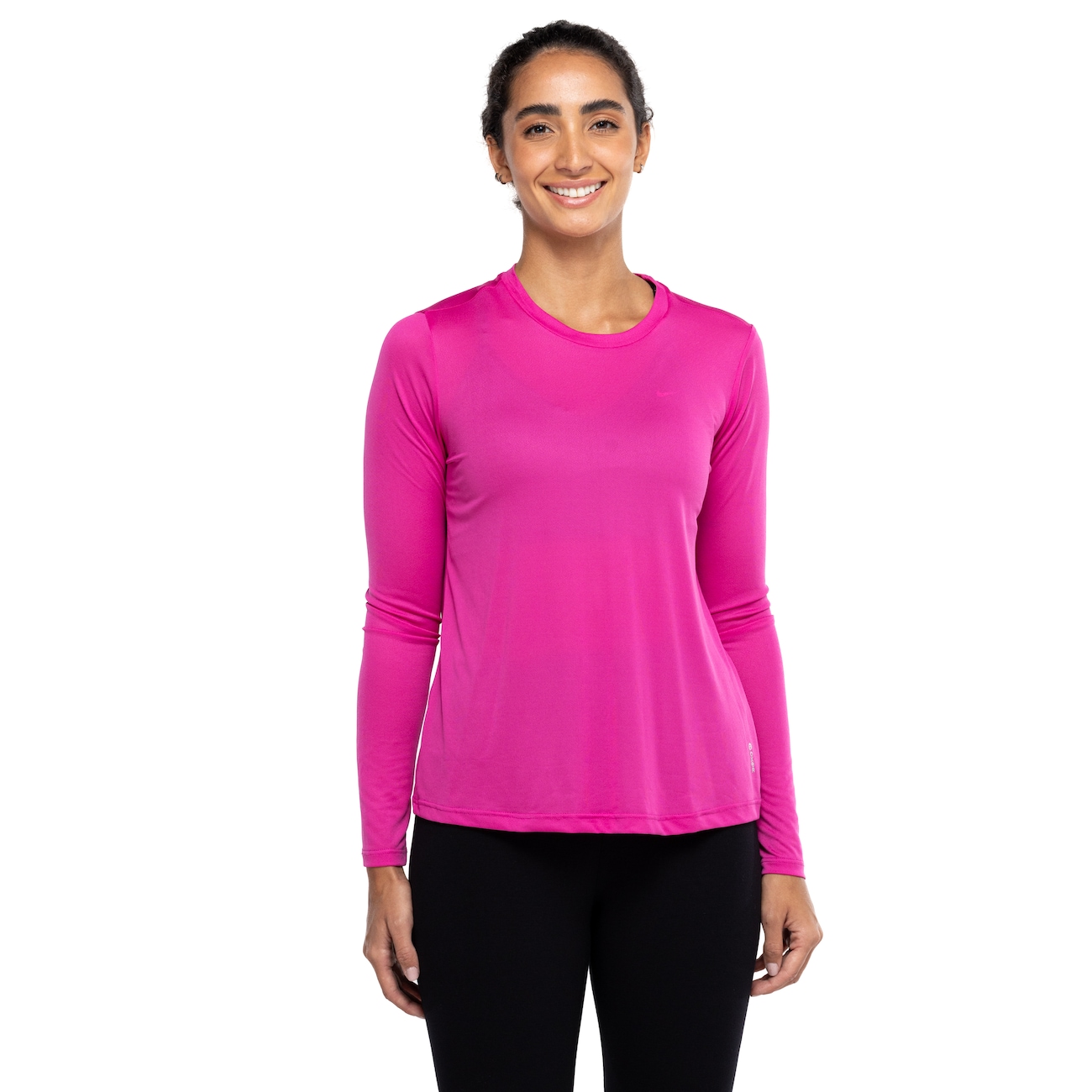 Camiseta Feminina Oxer Manga Longa Crepe Anti-Odor