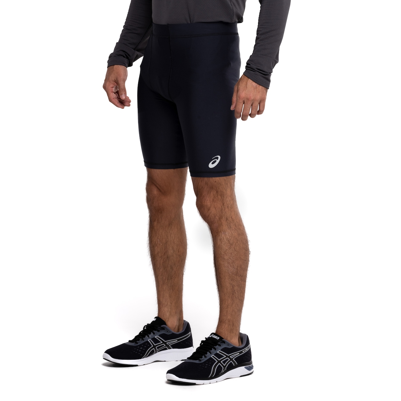 Bermuda de Compressão Masculina ASICS Standard Refletivo