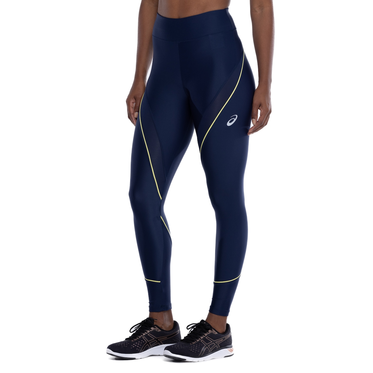 Calça Legging Feminina ASICS Recorte Mesh